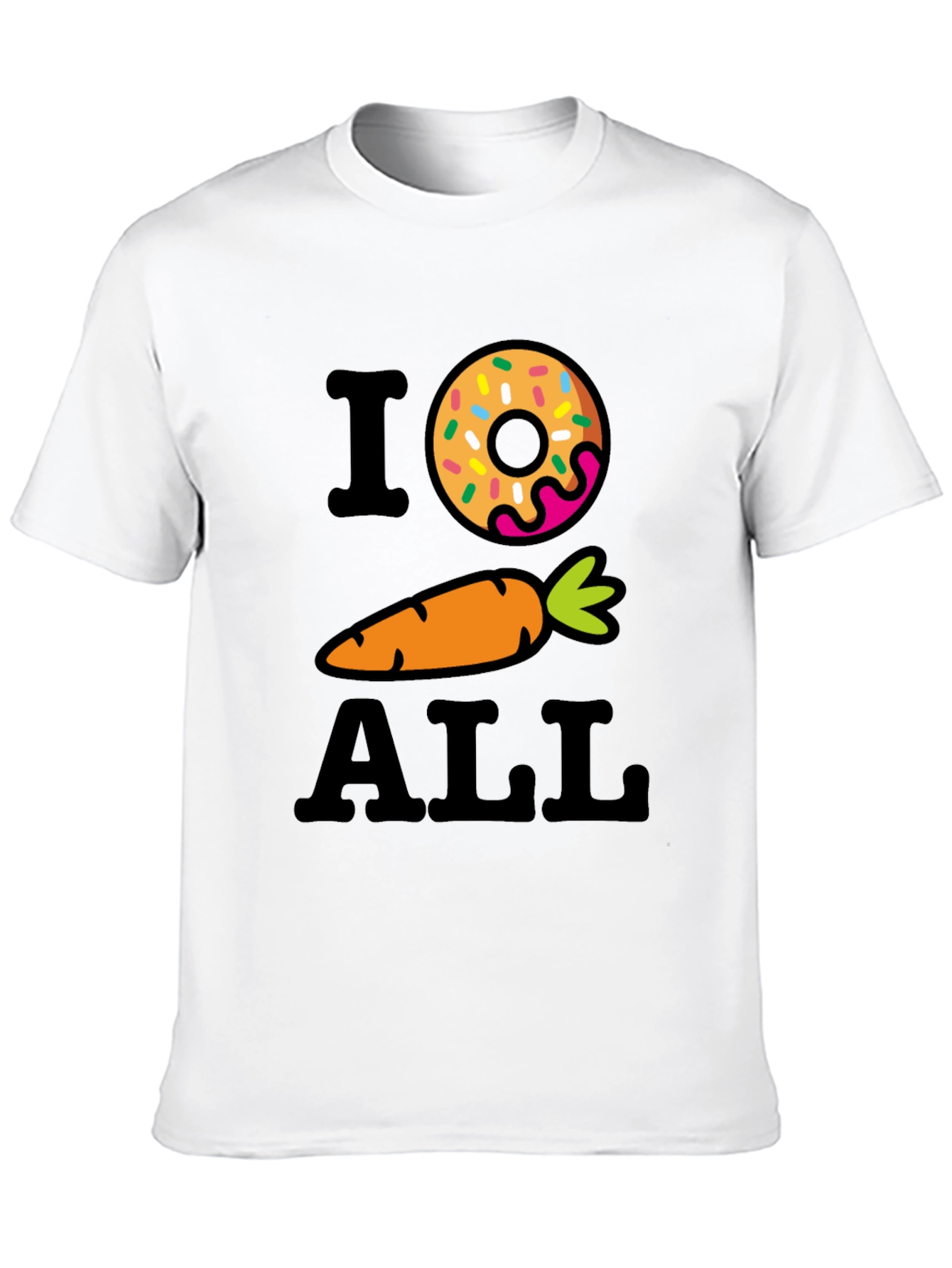 I Donut Carrot All Graphic T-Shirt