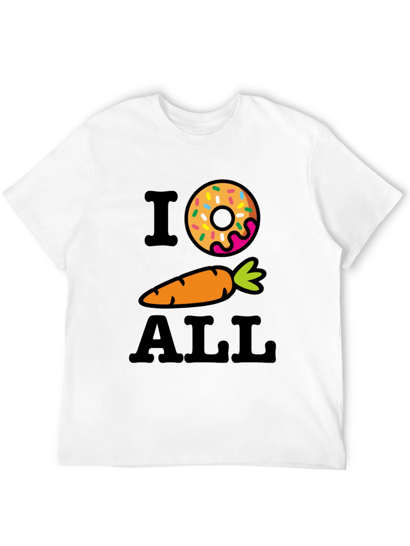 I Donut Carrot All Graphic T-Shirt