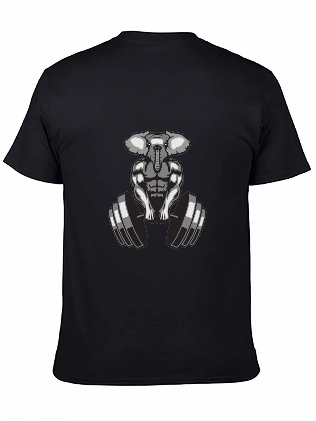 Elephant Gym T-Shirt: Muscle Animal Tee