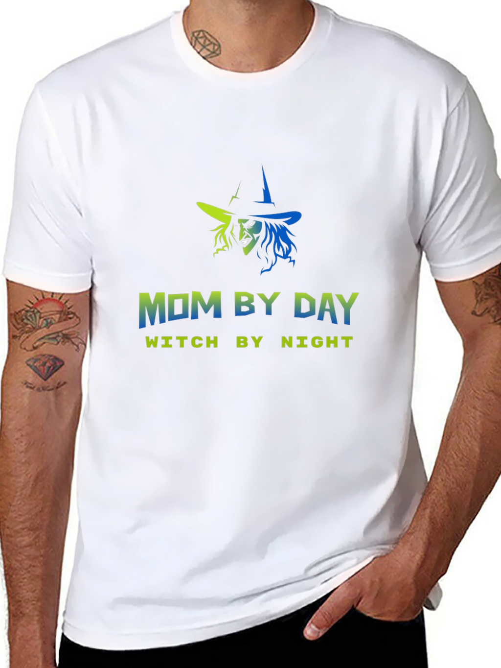 Mom By Day Witch By Night Graphic Tee