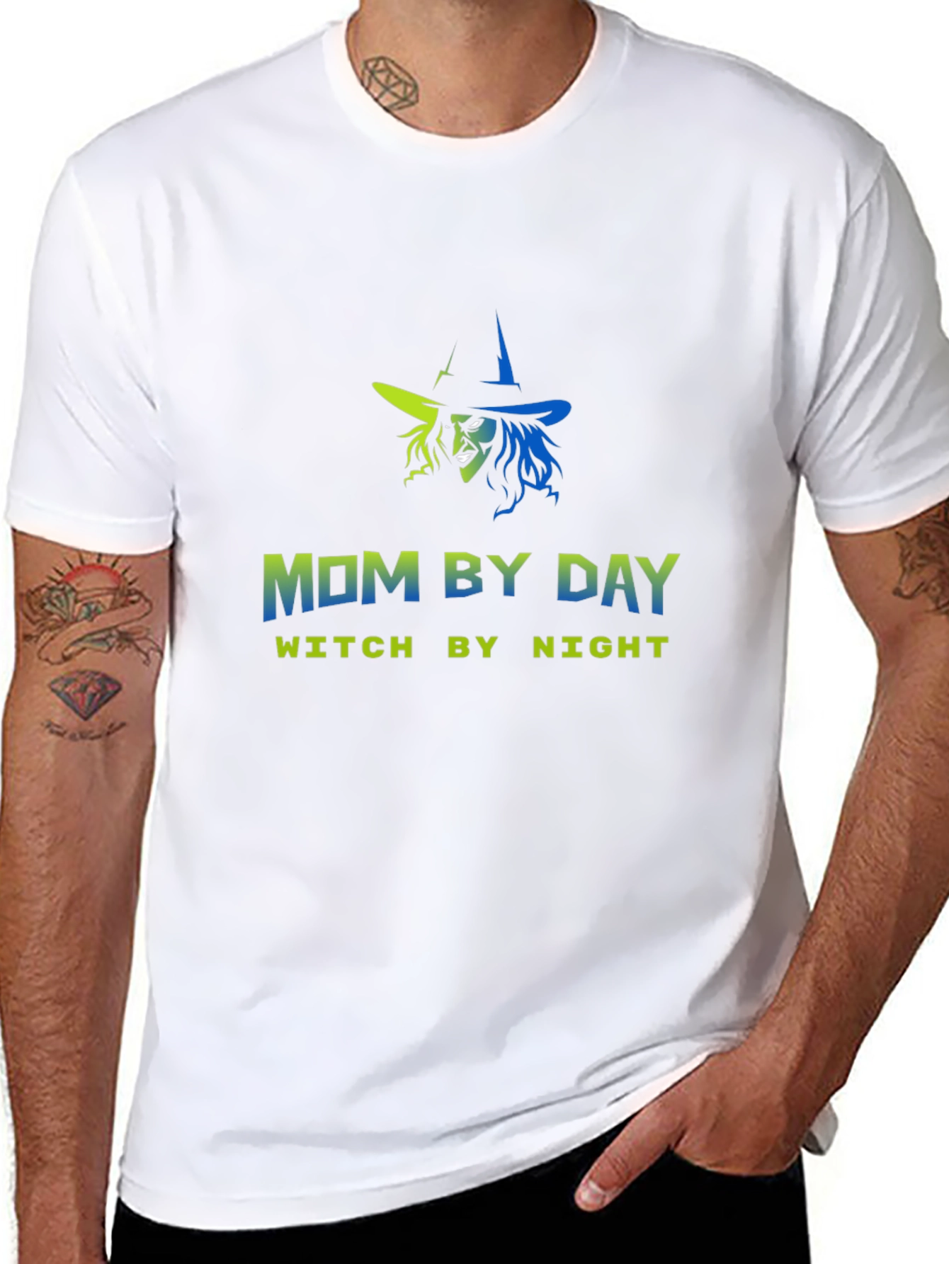 Mom By Day Witch By Night Graphic Tee