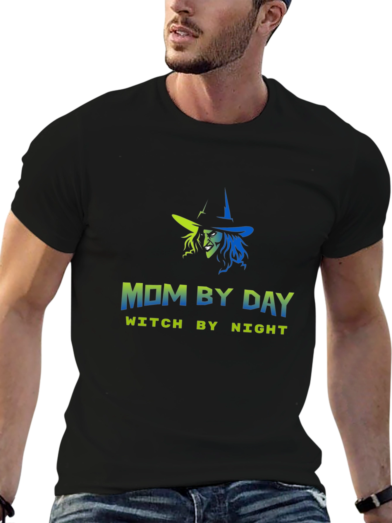 Mom By Day Witch By Night Graphic Tee