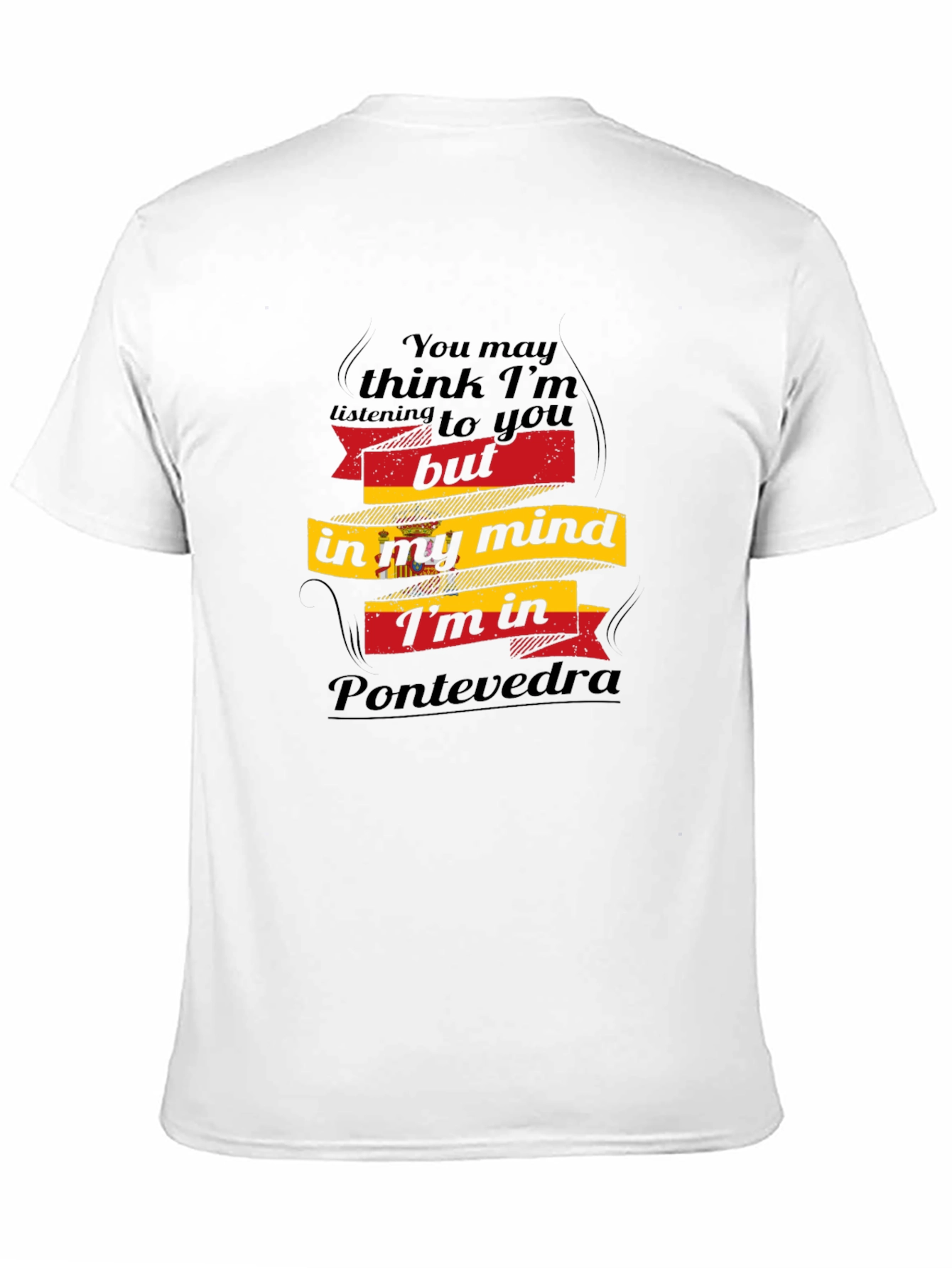 Pontevedra Mind T-Shirt - Spain City Travel Tee
