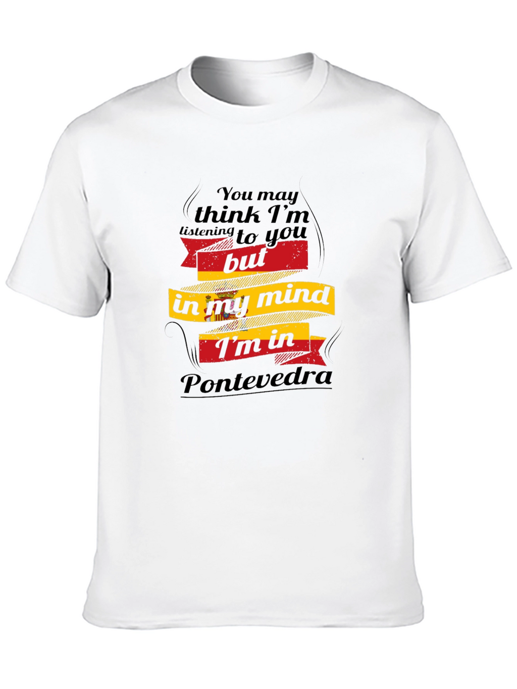 Pontevedra Mind T-Shirt - Spain City Travel Tee