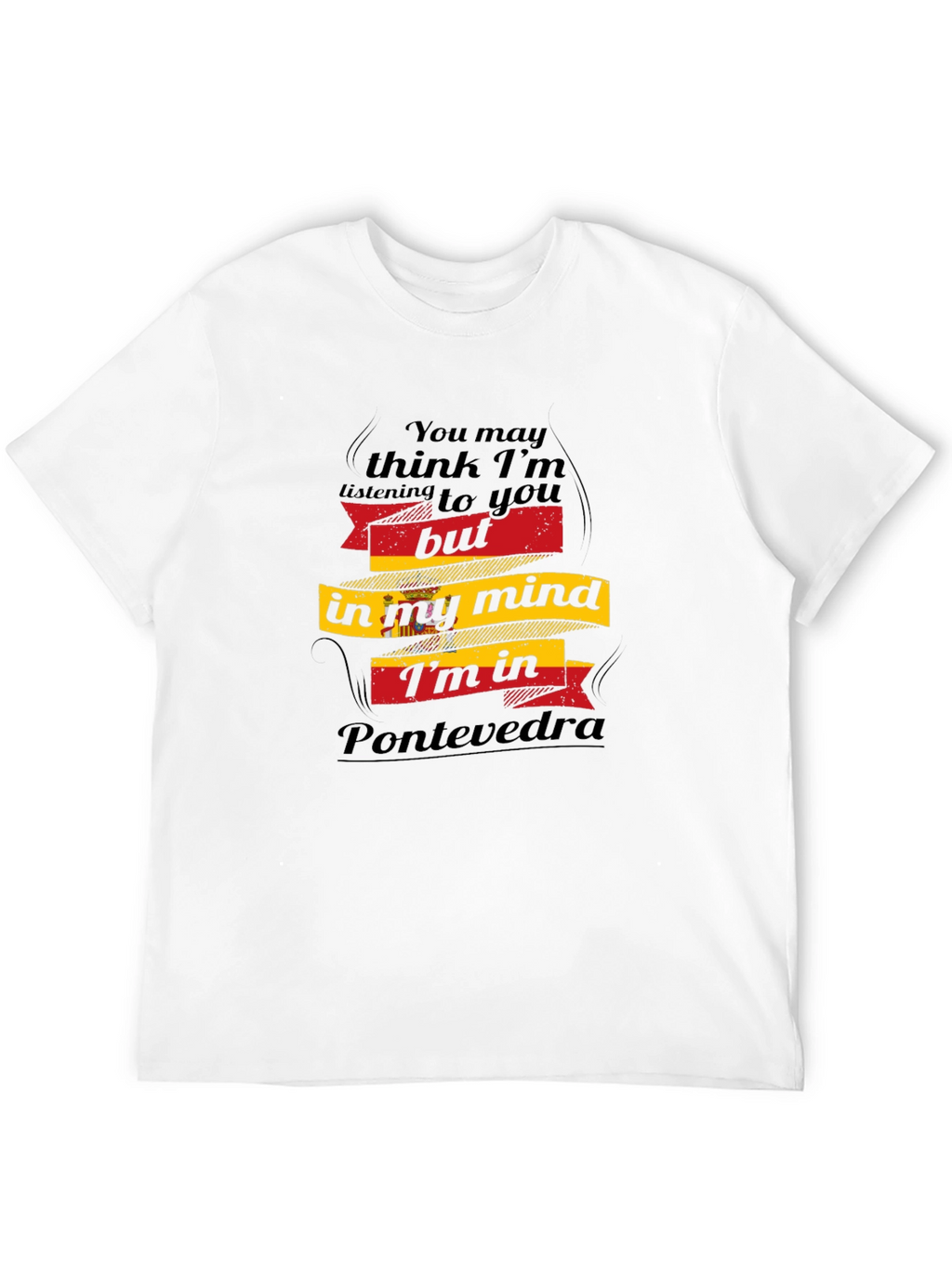 Pontevedra Mind T-Shirt - Spain City Travel Tee
