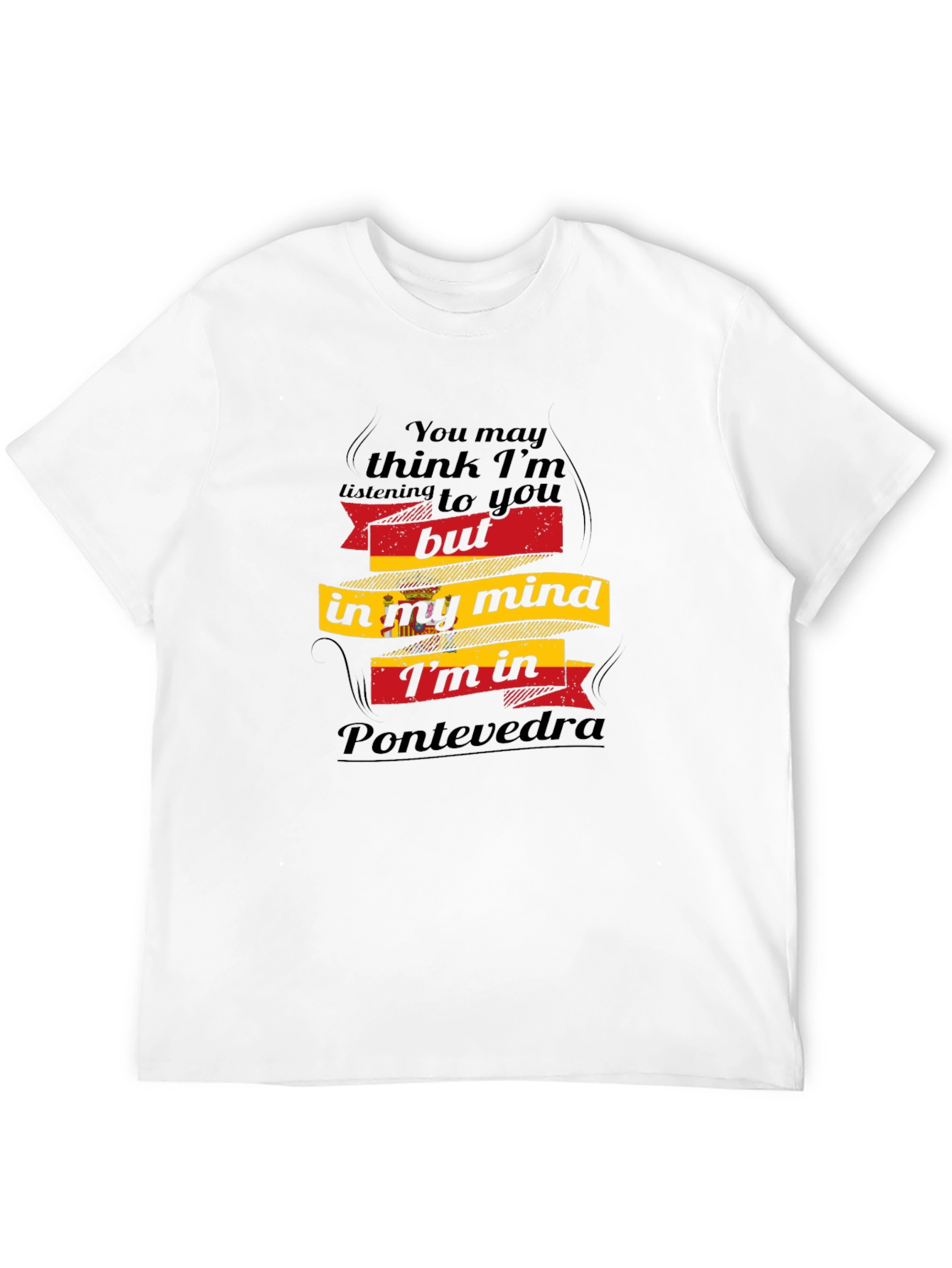 Pontevedra Mind T-Shirt - Spain City Travel Tee