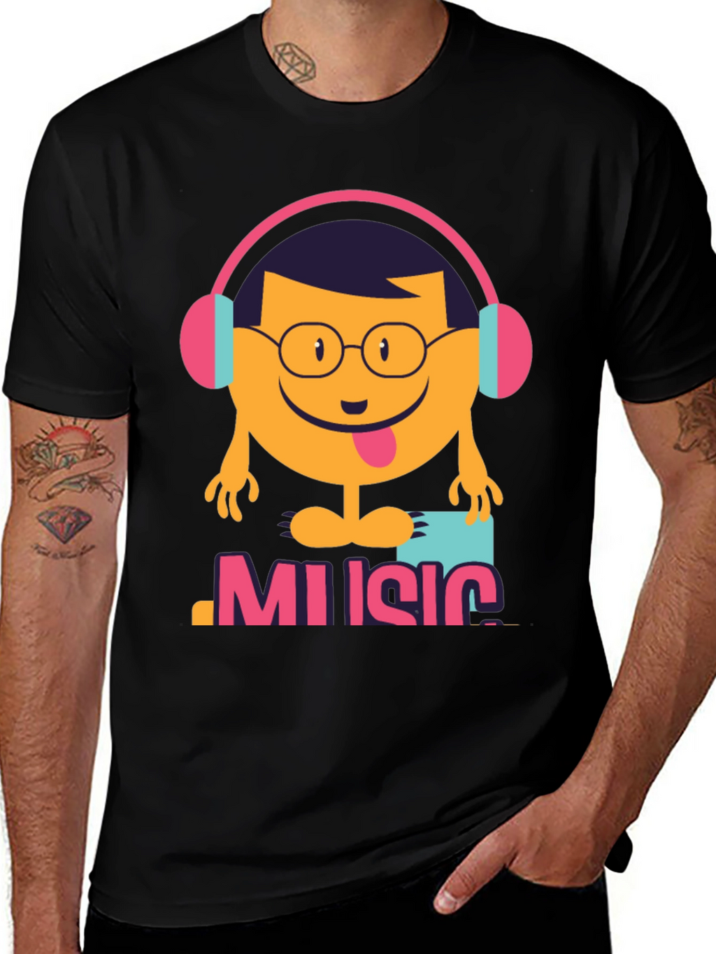 Music Lovers Tee: Fun Graphic Design
