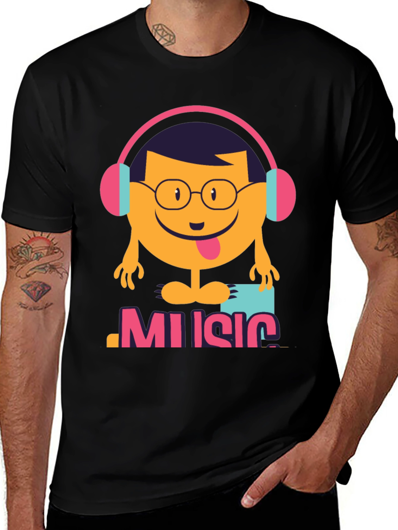 Music Lovers Tee: Fun Graphic Design