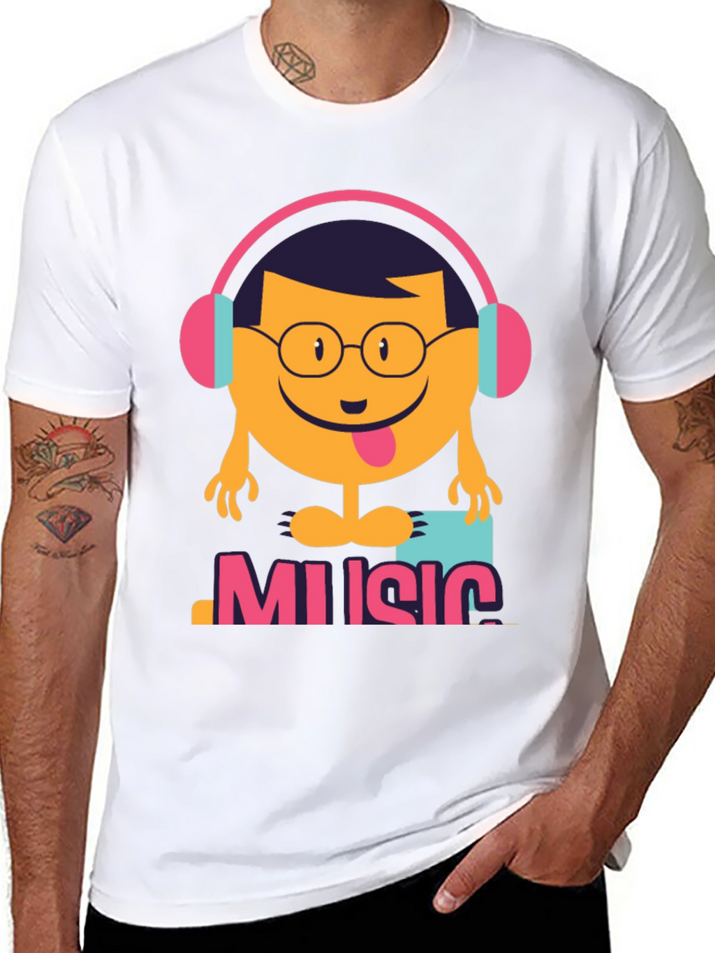 Music Lovers Tee: Fun Graphic Design