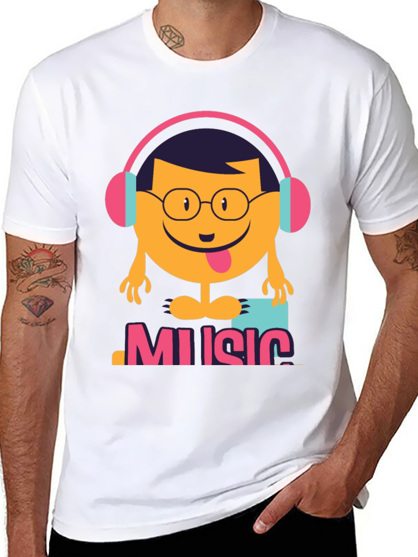 Music Lovers Tee: Fun Graphic Design