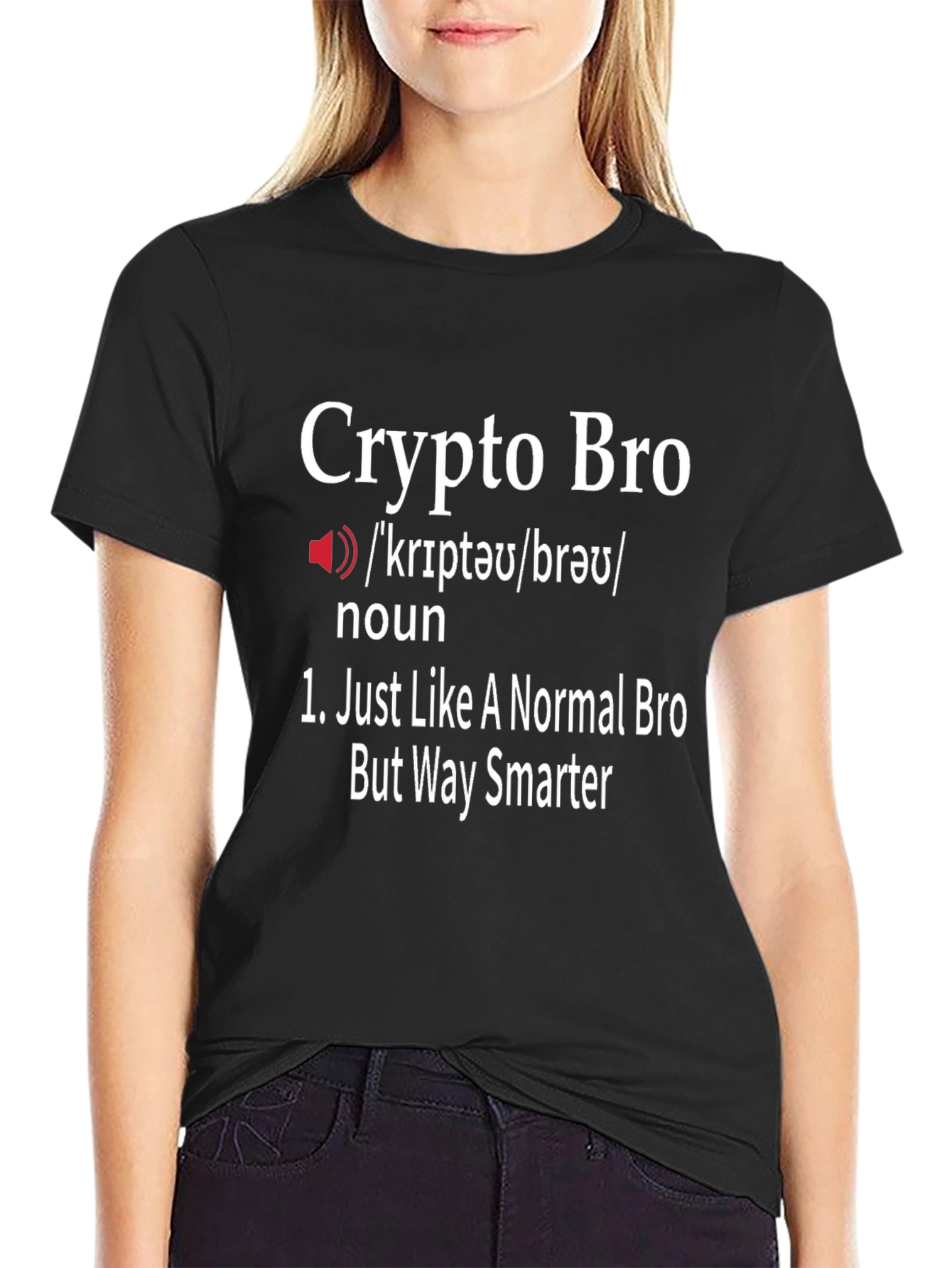 Crypto Bro Definition T-Shirt