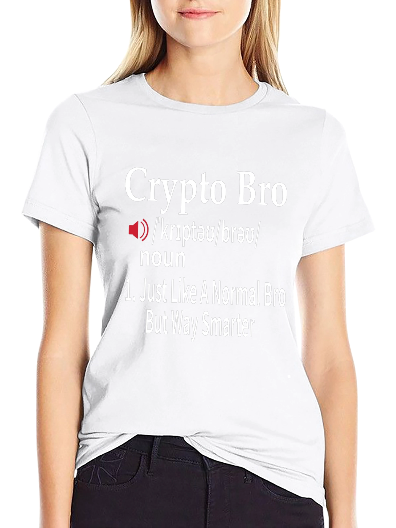 Crypto Bro Definition T-Shirt