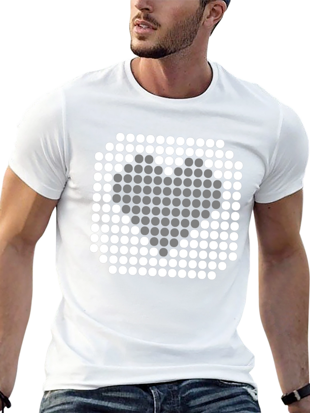 Pixel Heart T-Shirt - Modern Style
