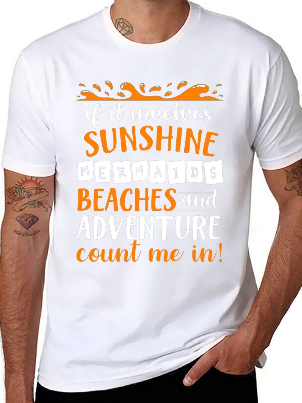 Sunshine Mermaids Beaches Adventure T-Shirt