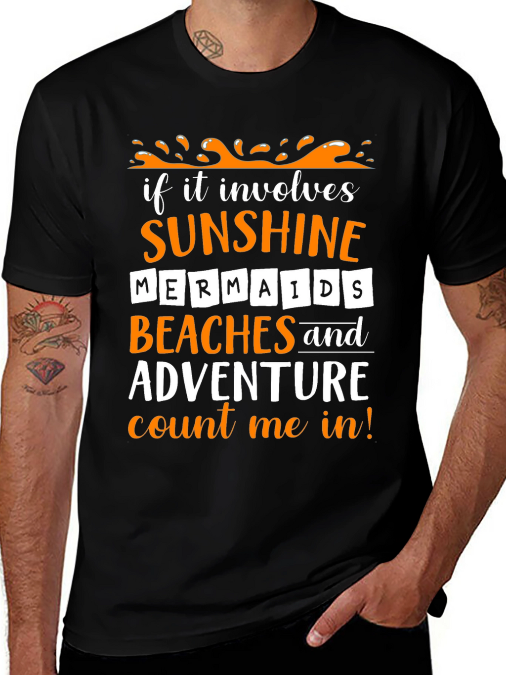 Sunshine Mermaids Beaches Adventure T-Shirt