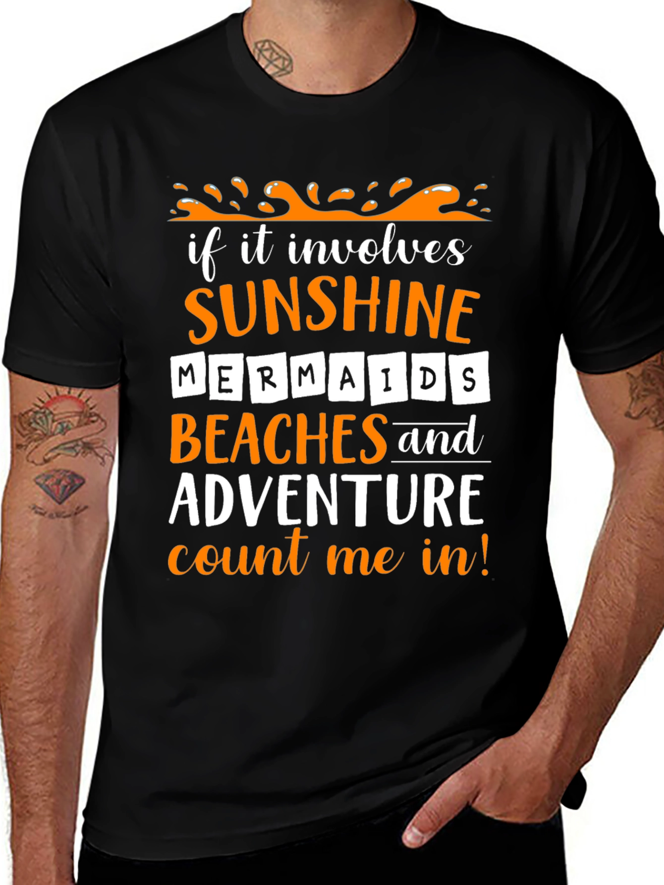 Sunshine Mermaids Beaches Adventure T-Shirt
