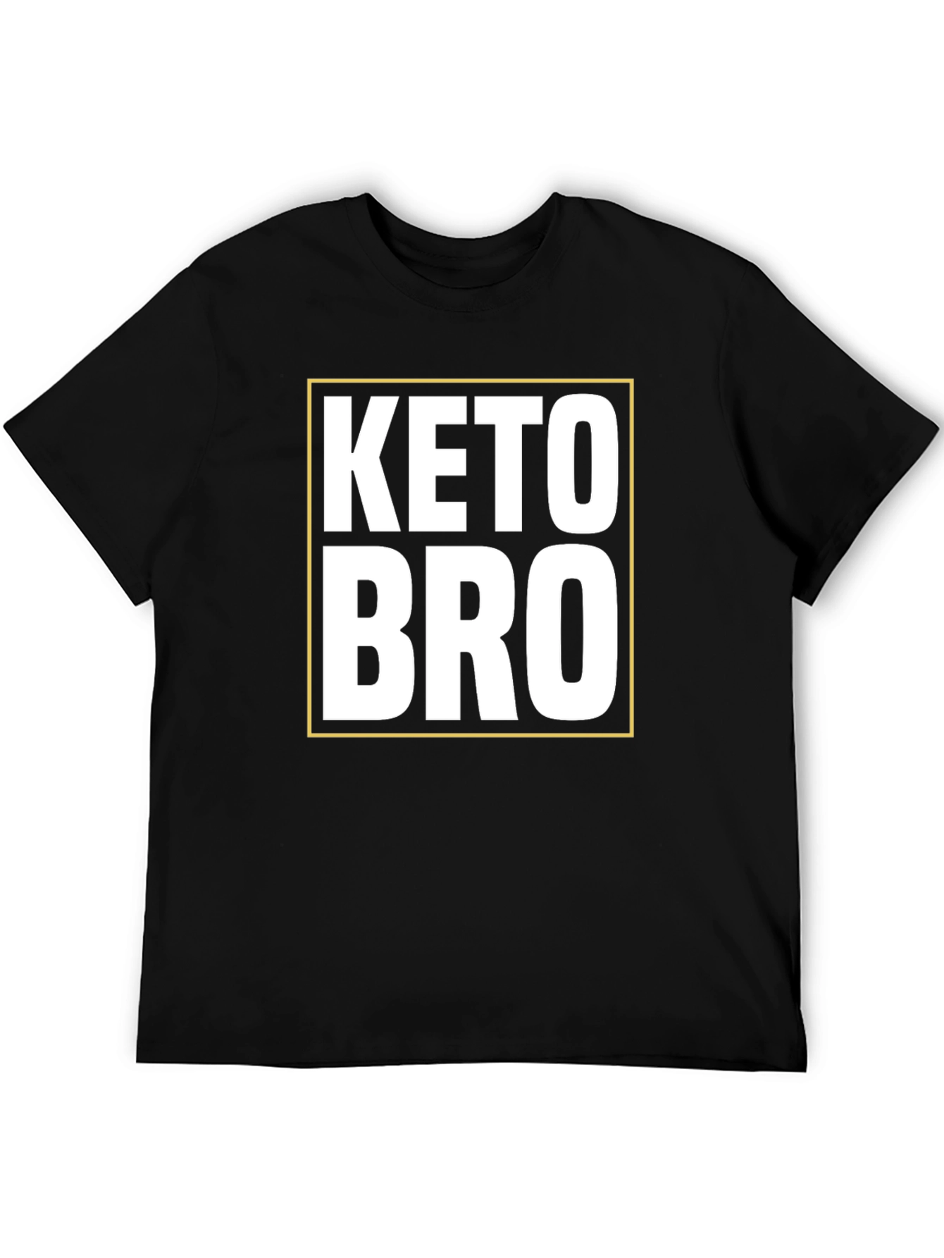 Keto Bro T-Shirt Black