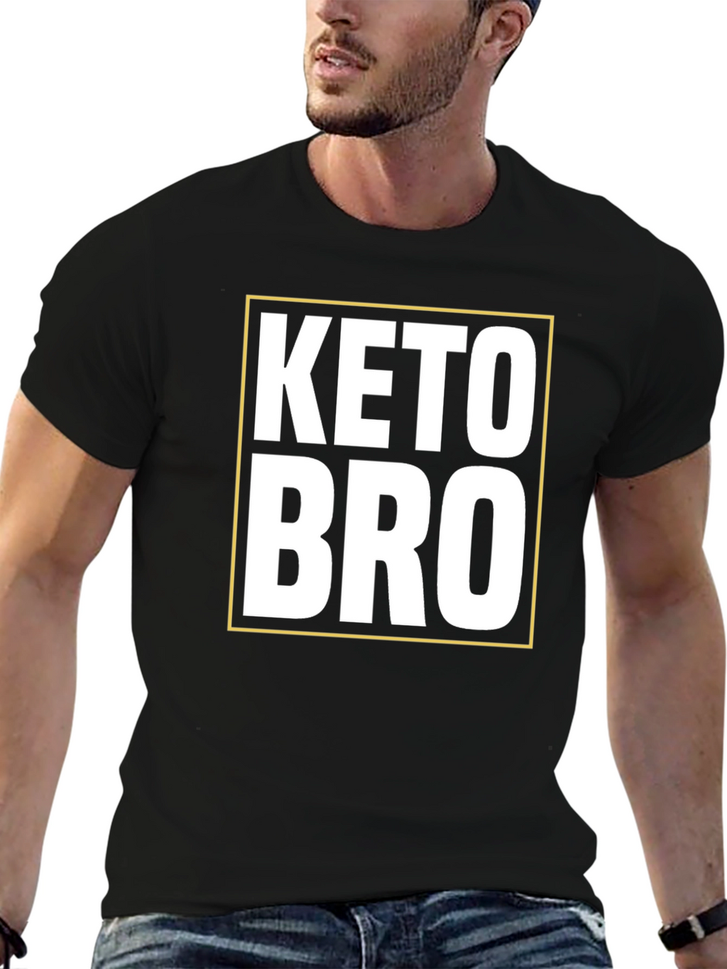 Keto Bro T-Shirt Black