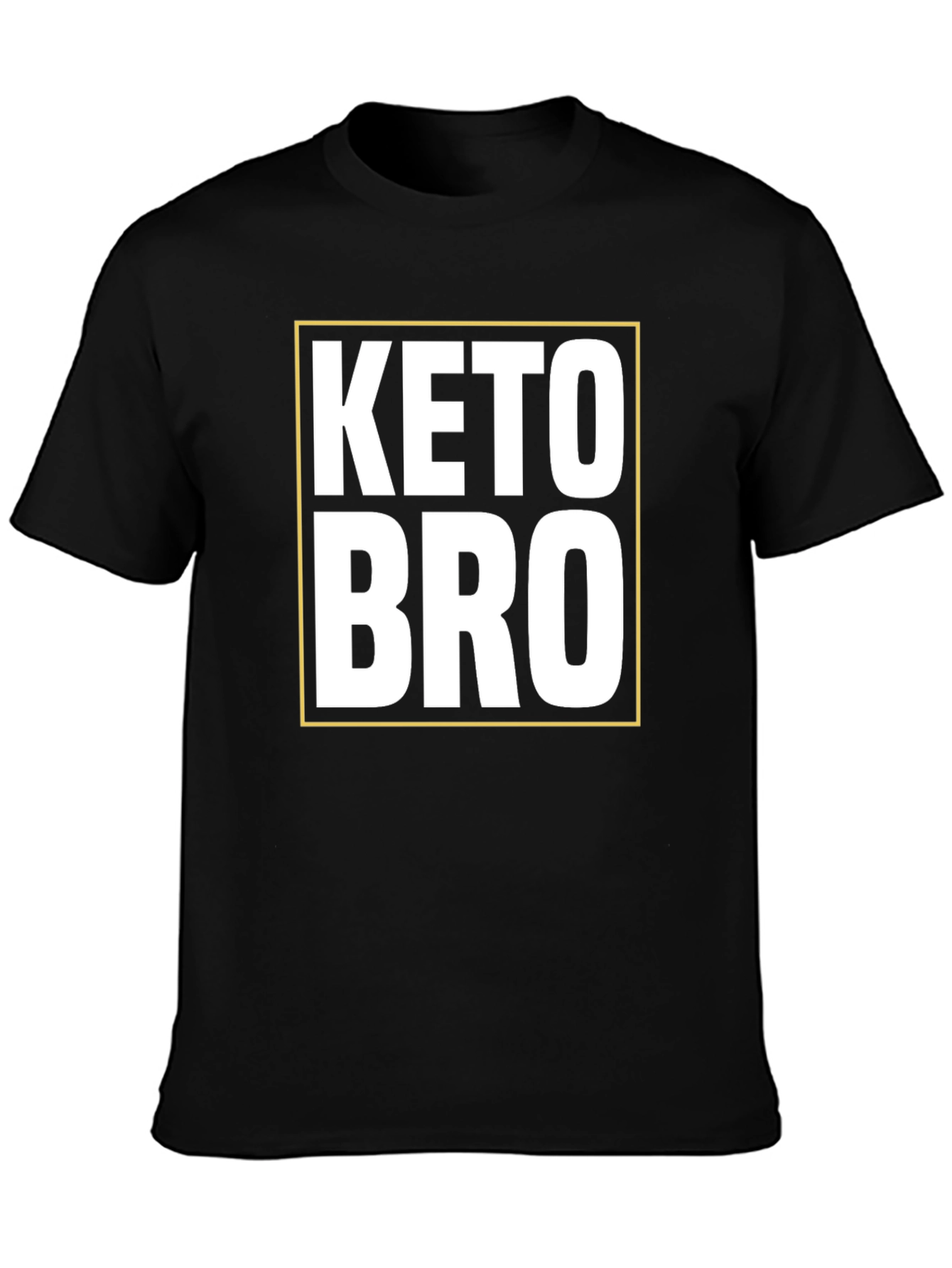 Keto Bro T-Shirt Black