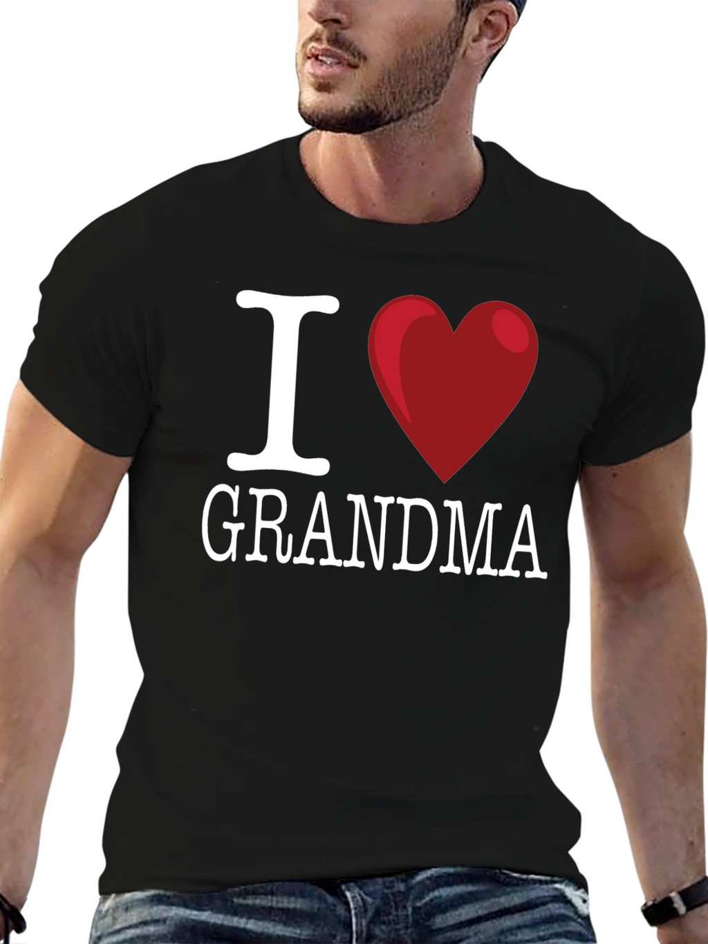 I Love Grandma T-Shirt - Novelty Gift