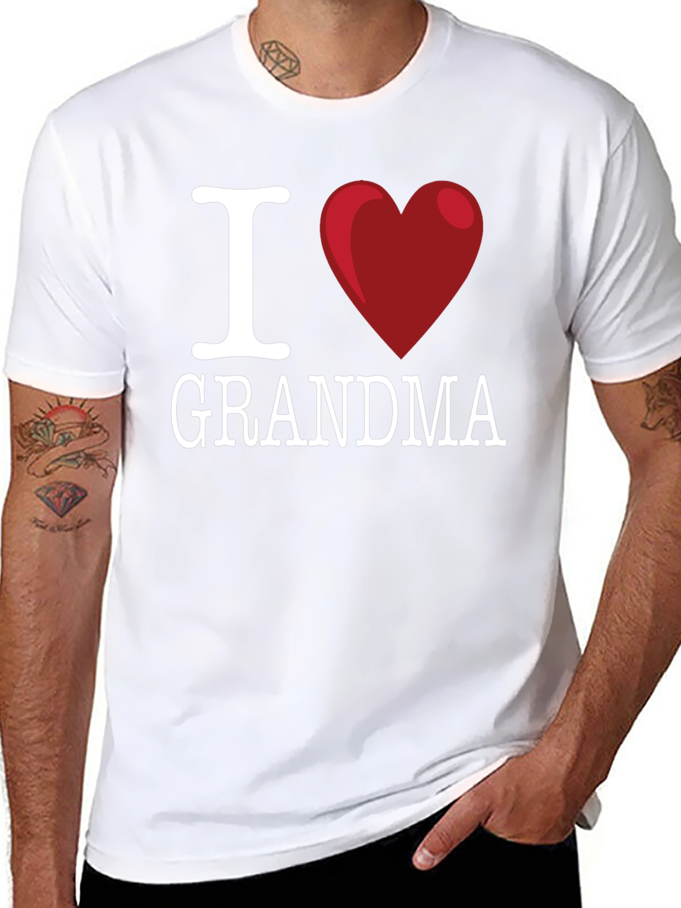 I Love Grandma T-Shirt - Novelty Gift