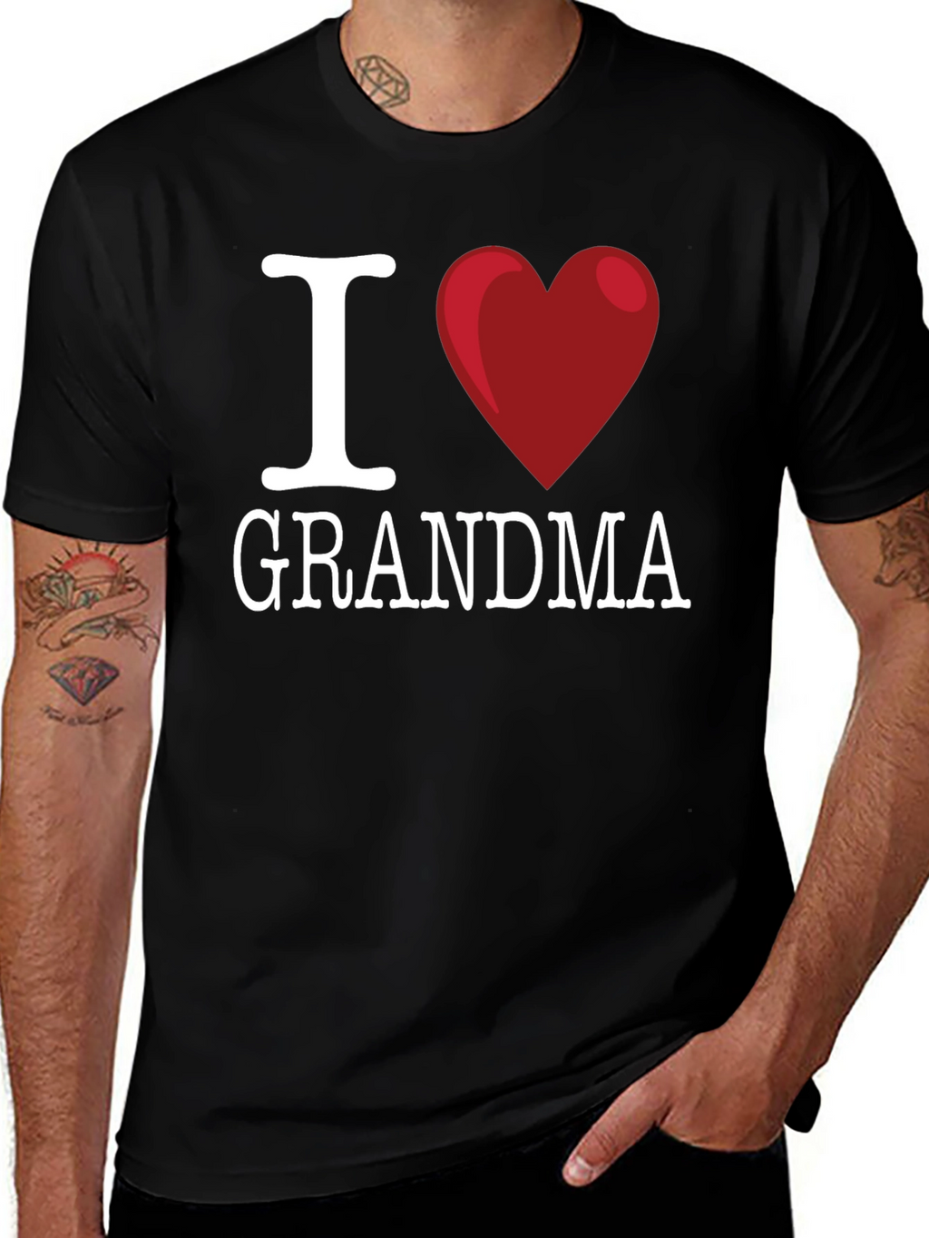 I Love Grandma T-Shirt - Novelty Gift