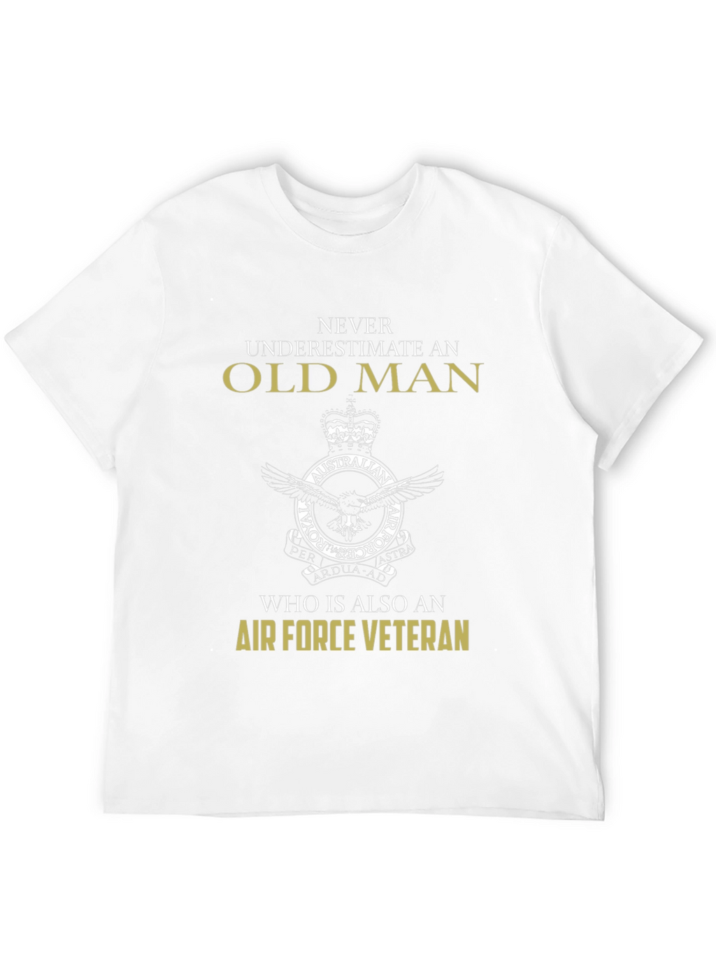 Air Force Veteran Old Man T-Shirt