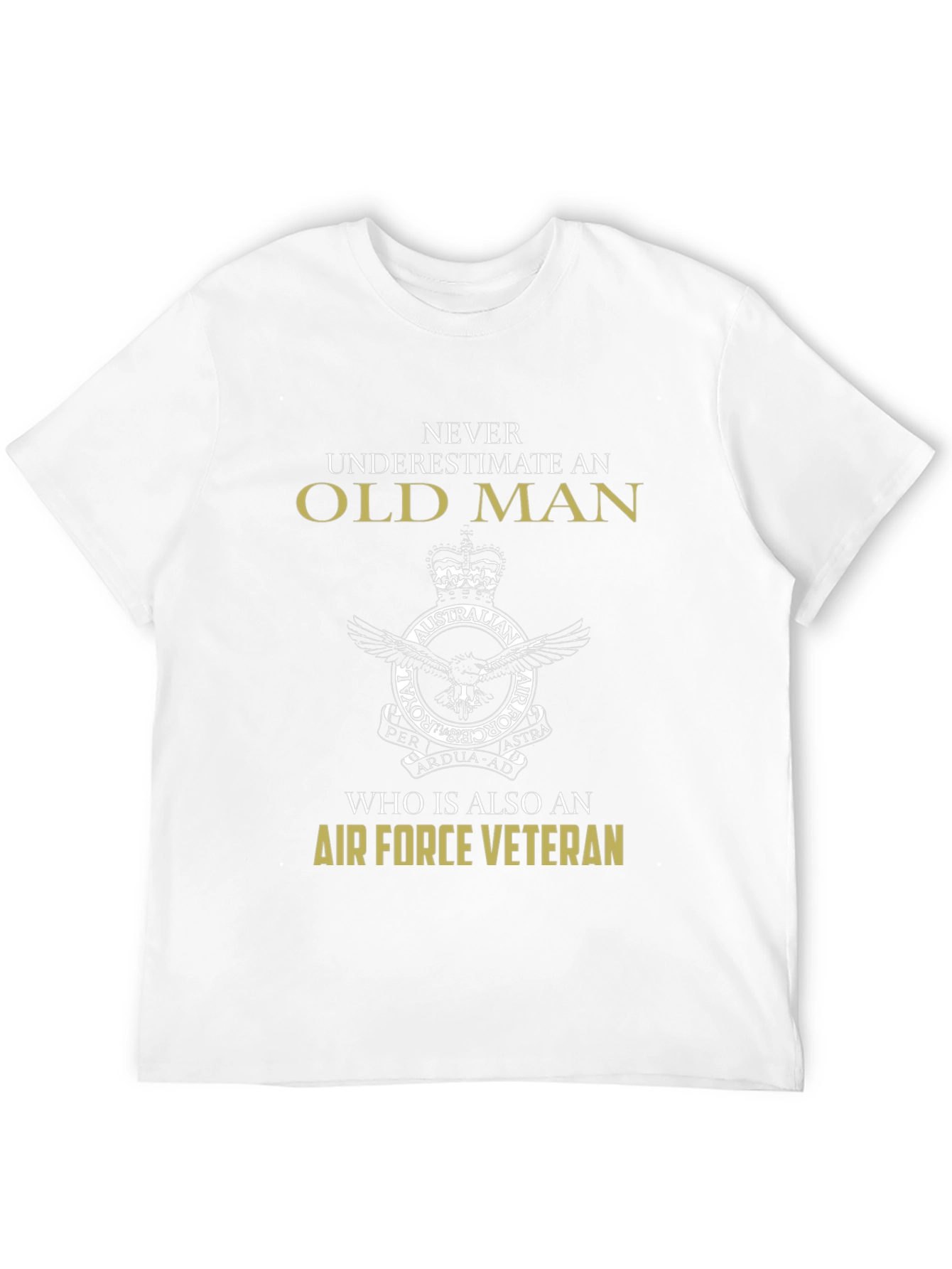 Air Force Veteran Old Man T-Shirt