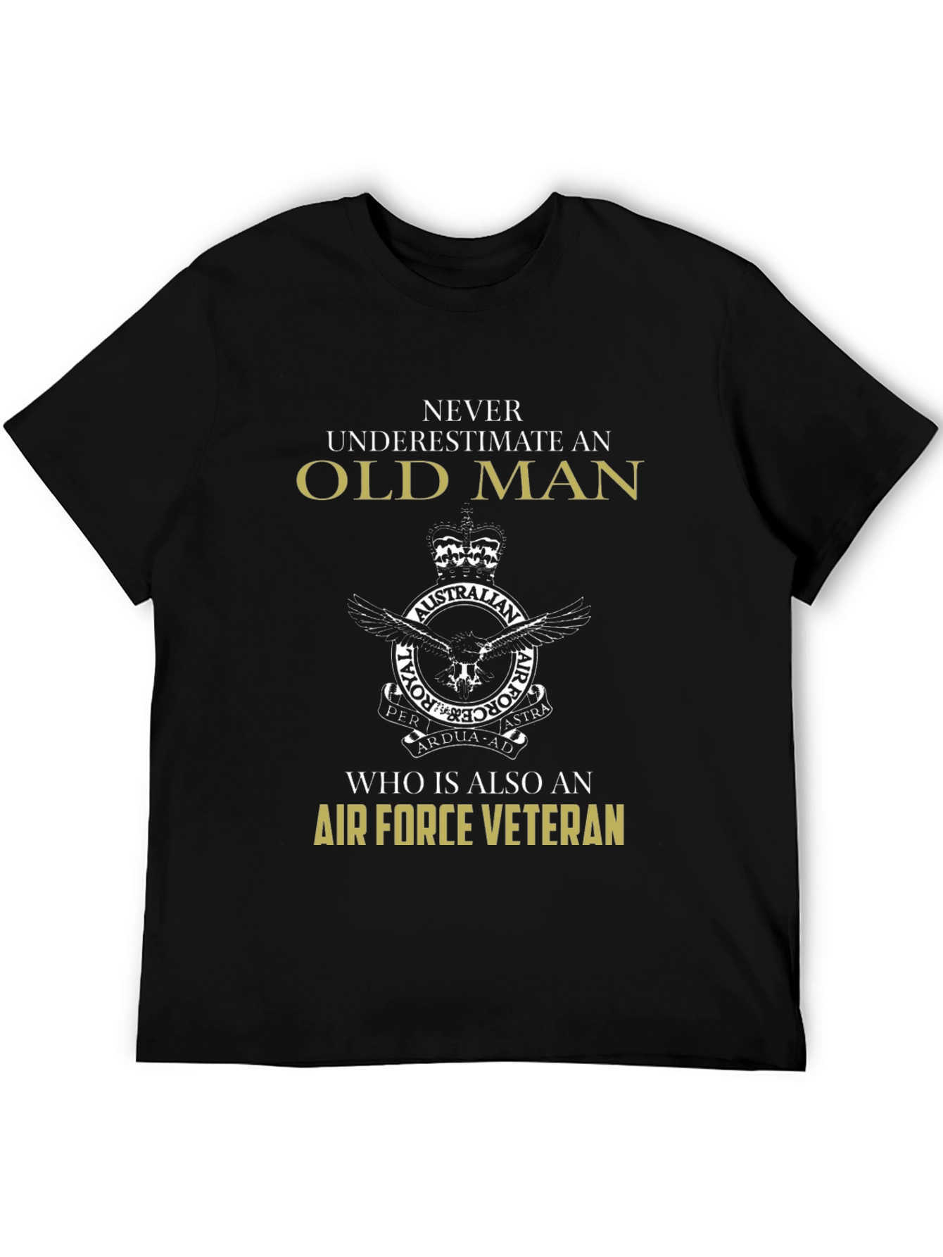 Air Force Veteran Old Man T-Shirt