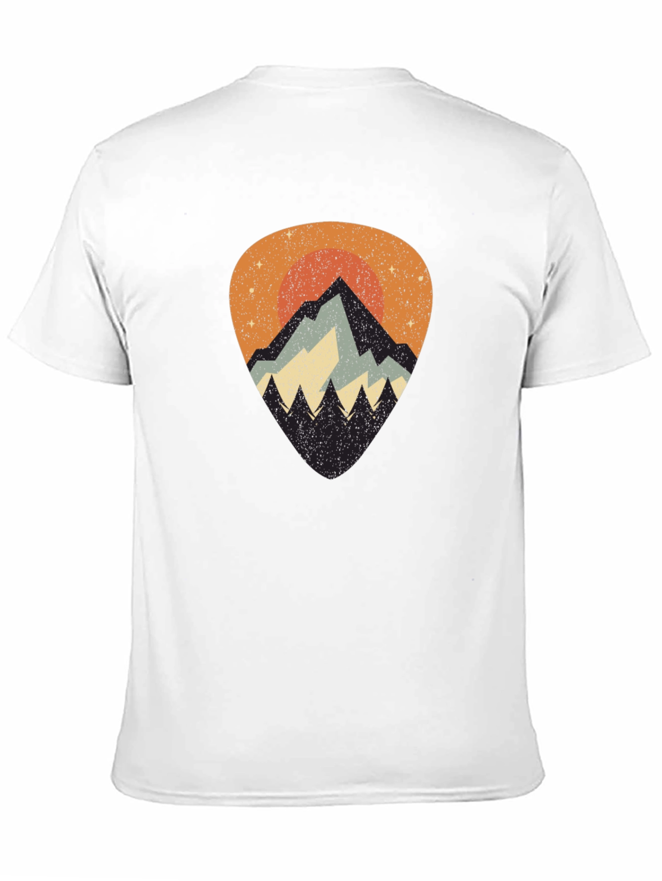 Mountain Sunset Graphic Tee - Nature Inspired T-Shirt