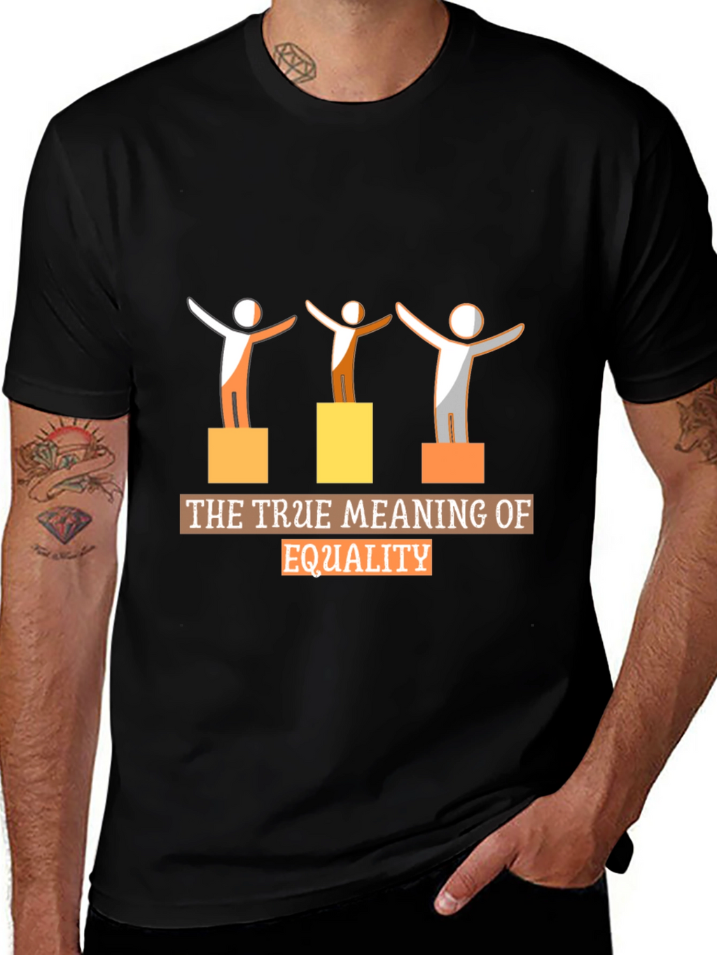 Equality Meaning Graphic T-Shirt