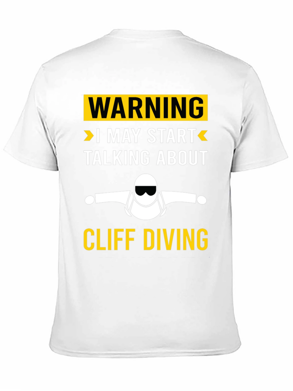 Cliff Diving Warning T-Shirt - Funny Diver Gift