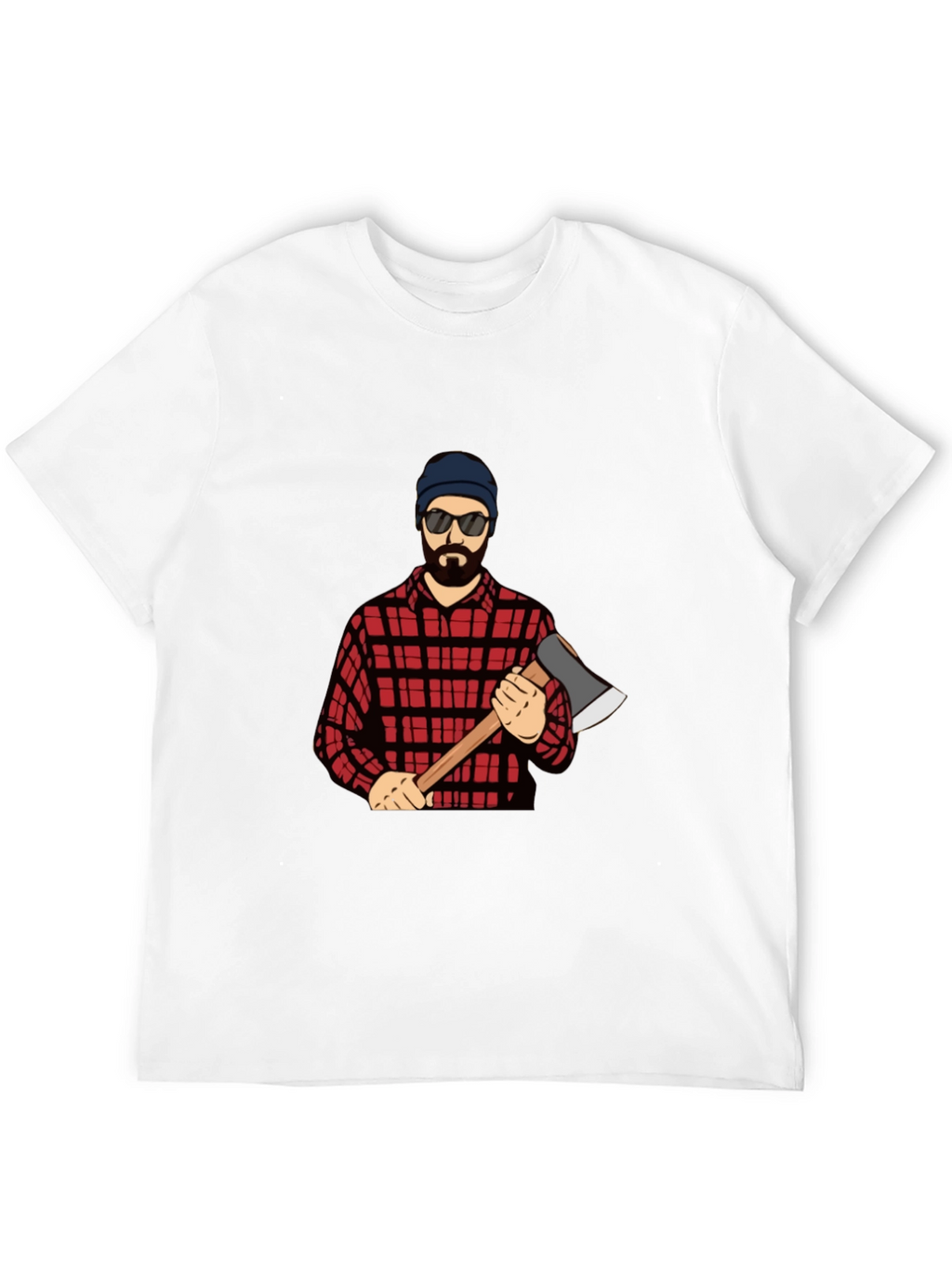 Lumberjack Graphic T-Shirt - Black