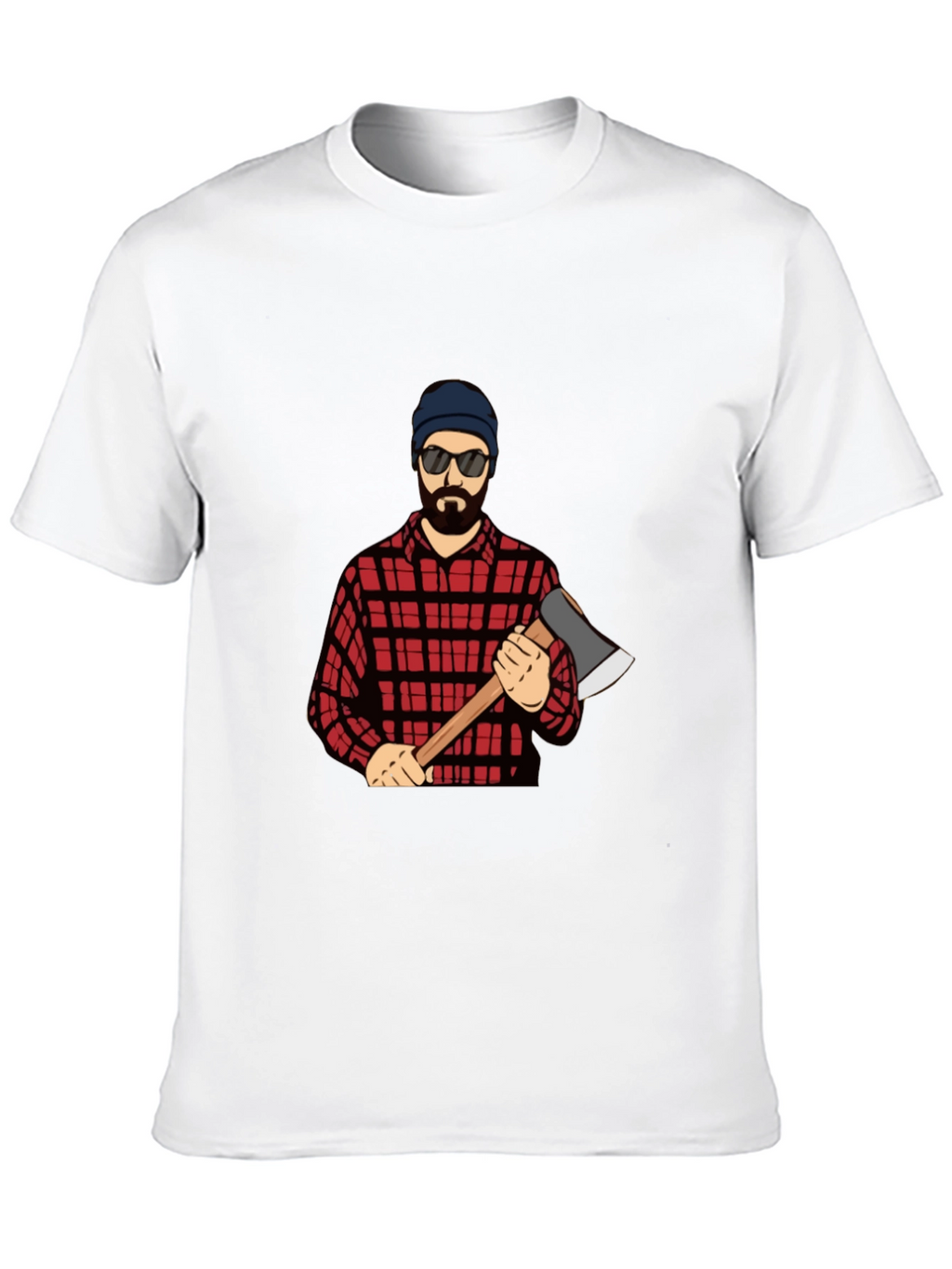 Lumberjack Graphic T-Shirt - Black
