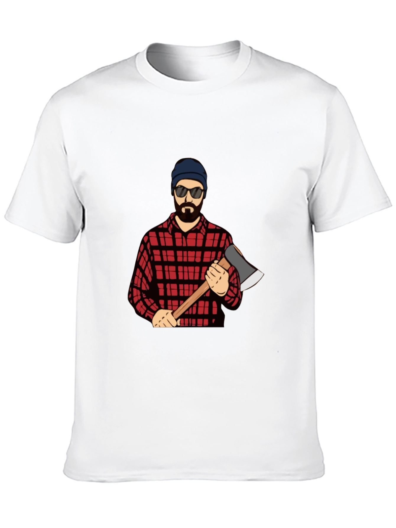 Lumberjack Graphic T-Shirt - Black