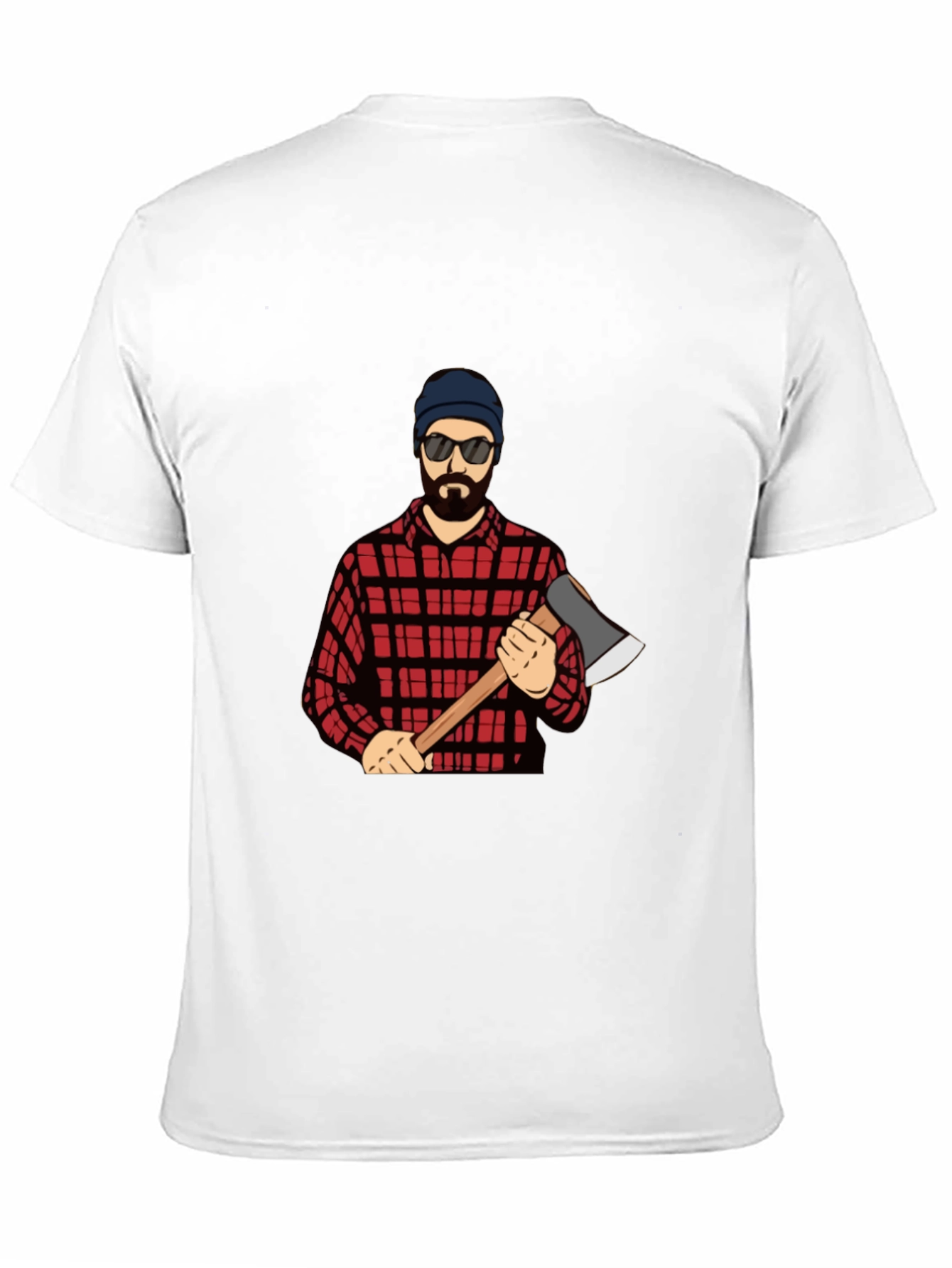 Lumberjack Graphic T-Shirt - Black