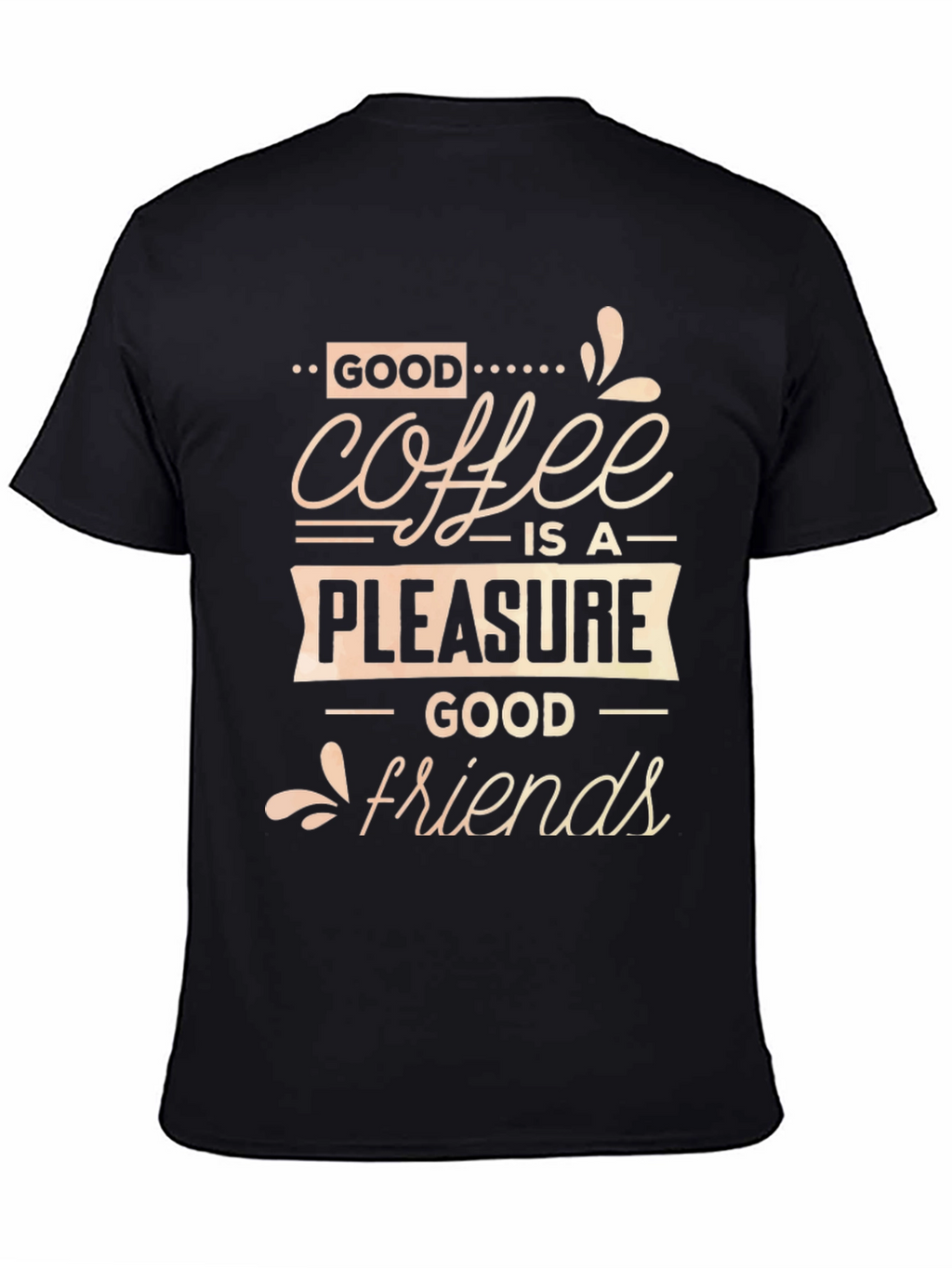 Good Coffee Good Friends Graphic Tee