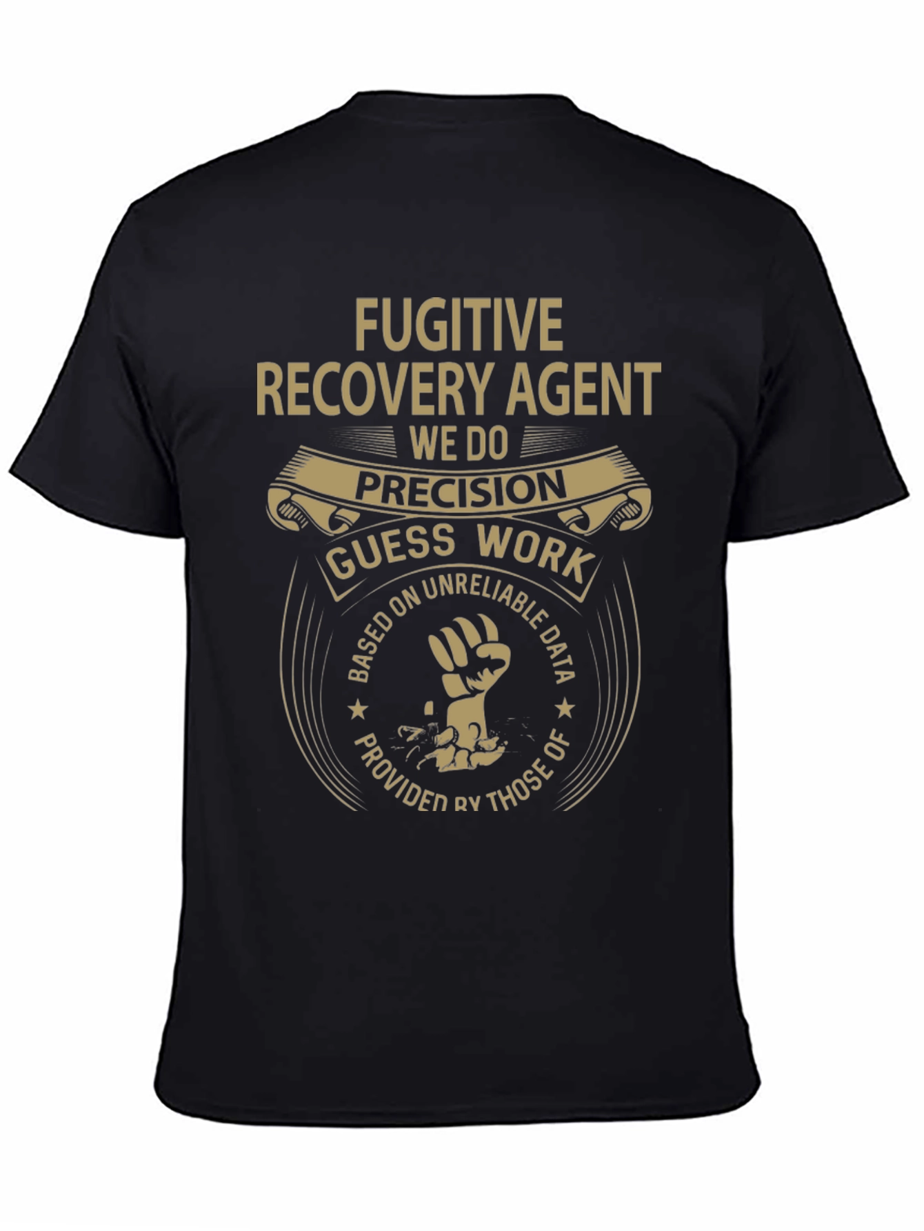 Fugitive Recovery Agent Graphic T-Shirt