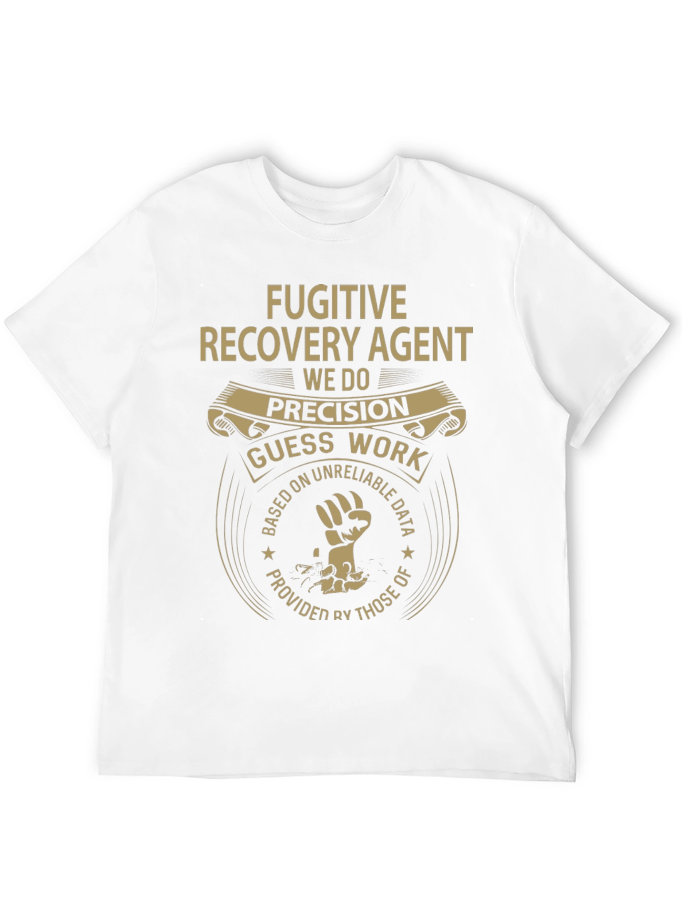 Fugitive Recovery Agent Graphic T-Shirt