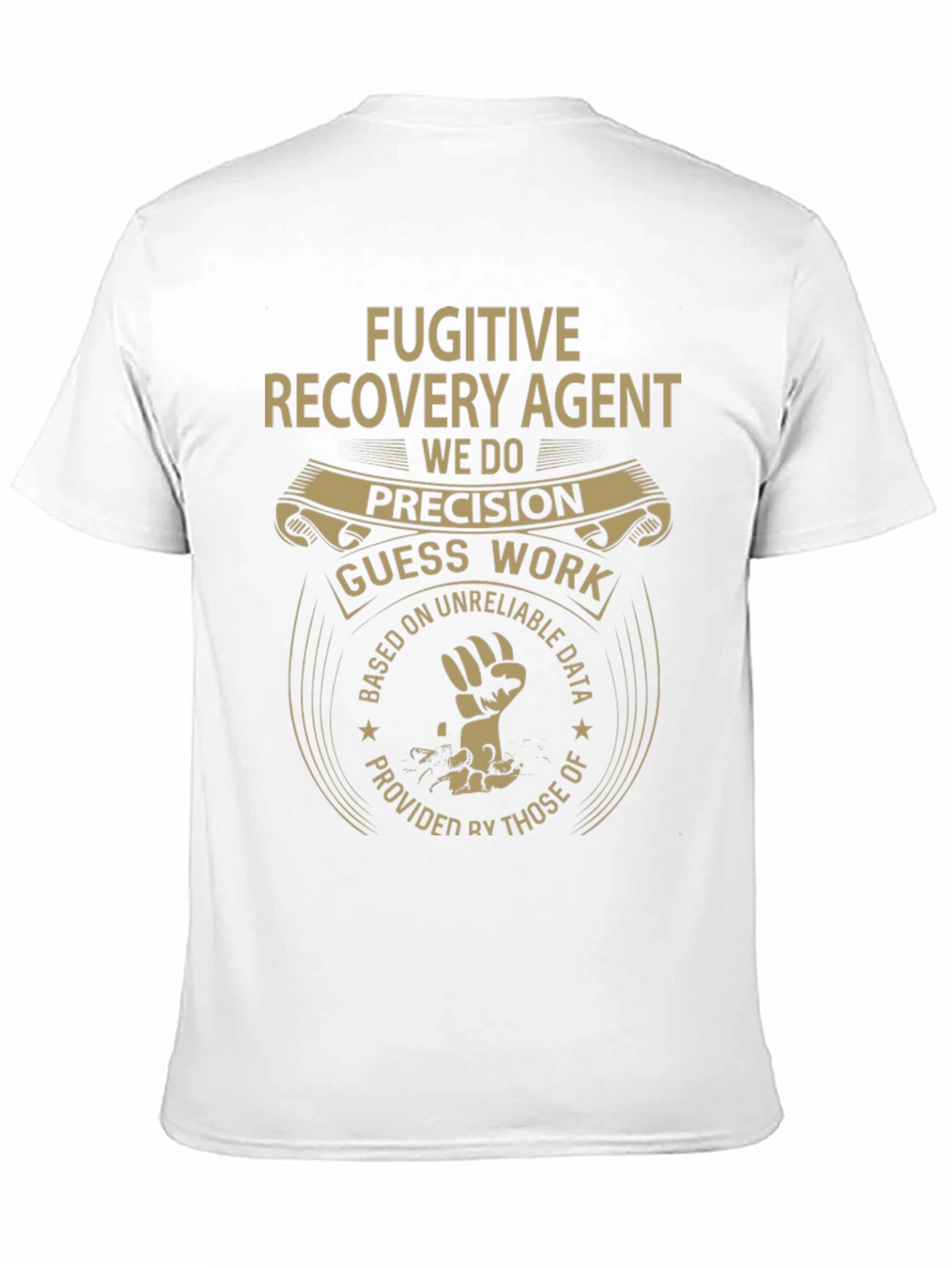 Fugitive Recovery Agent Graphic T-Shirt