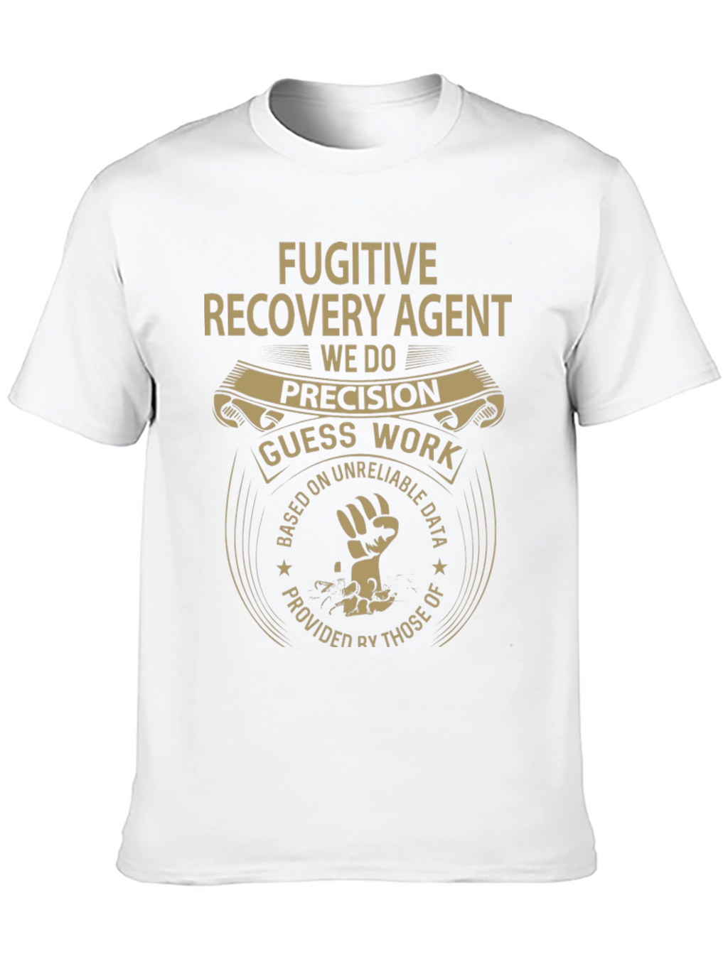 Fugitive Recovery Agent Graphic T-Shirt