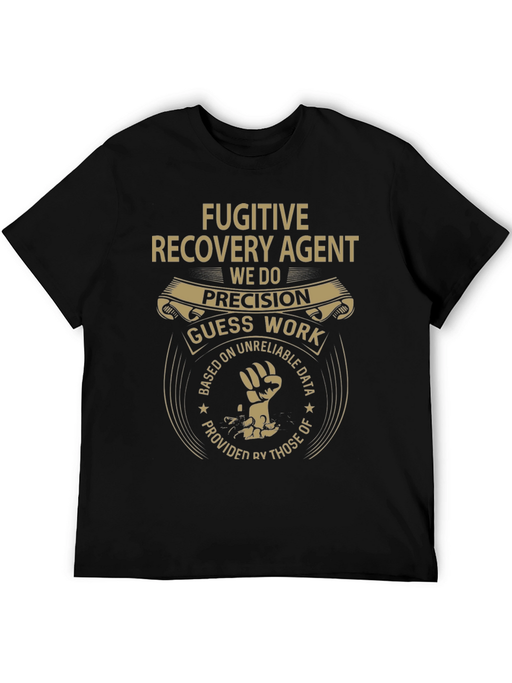 Fugitive Recovery Agent Graphic T-Shirt