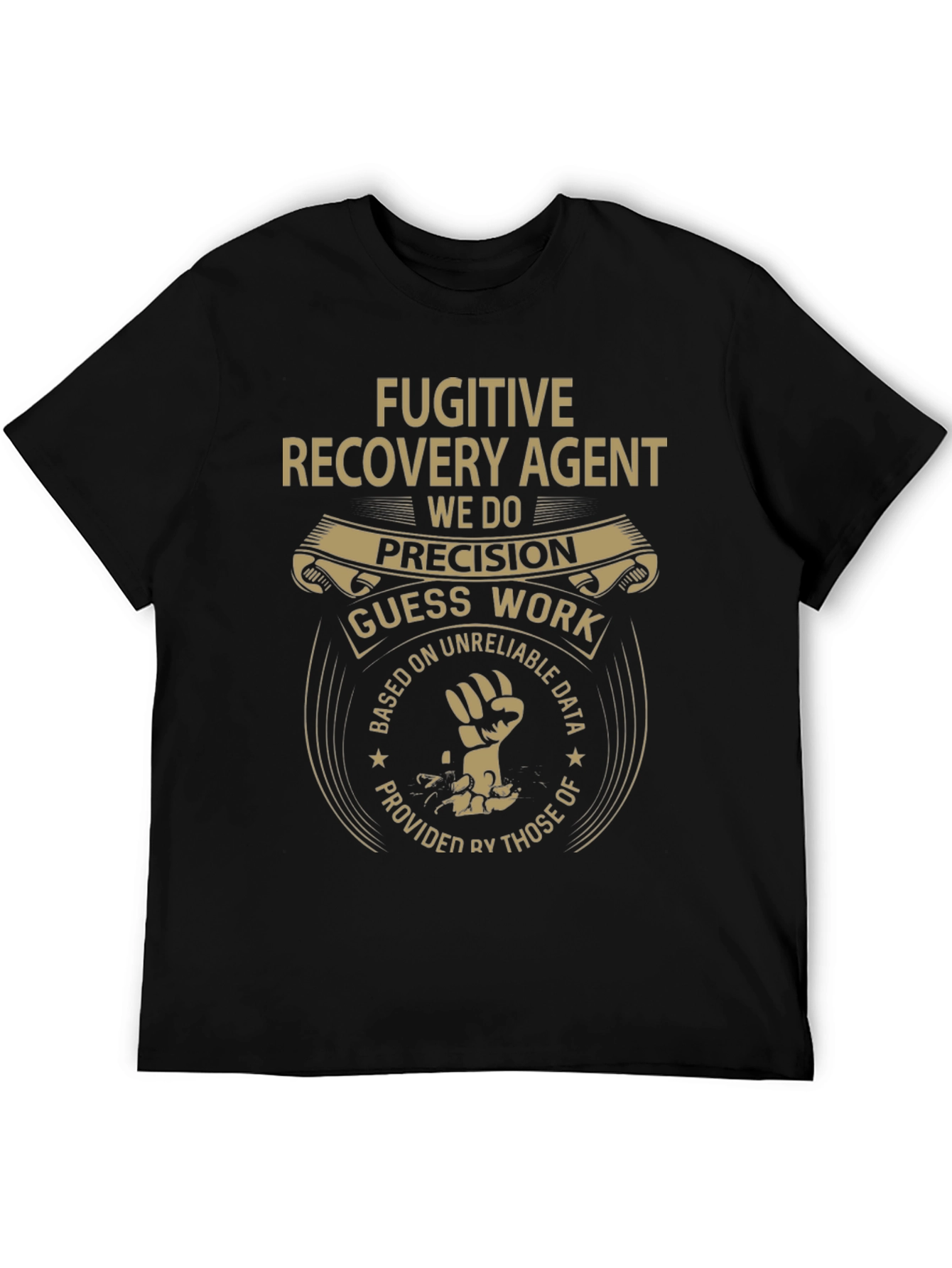 Fugitive Recovery Agent Graphic T-Shirt