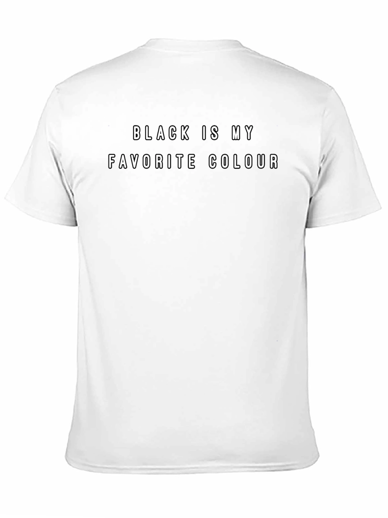 Black is My Favorite Colour T-Shirt