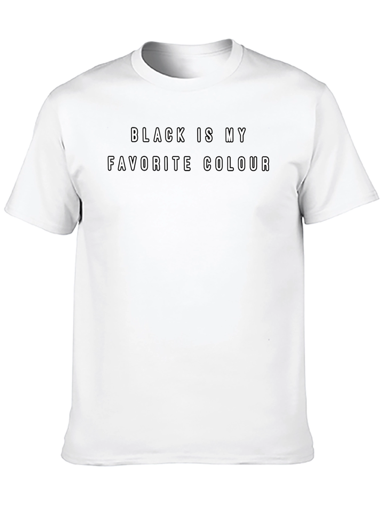 Black is My Favorite Colour T-Shirt