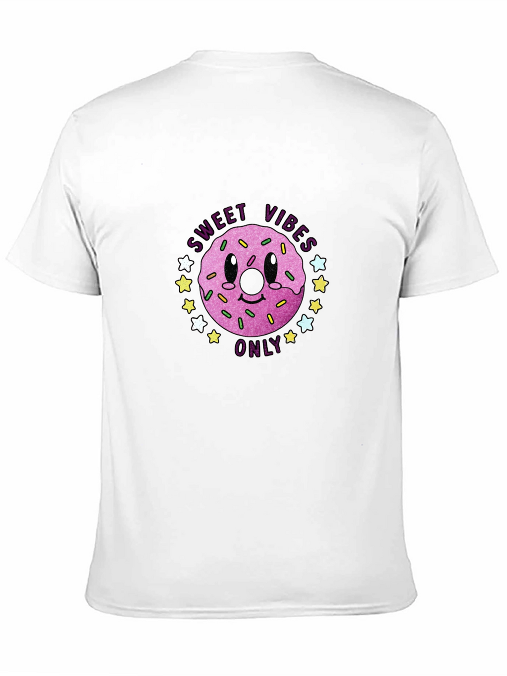 Sweet Vibes Only Graphic T-Shirt - Black