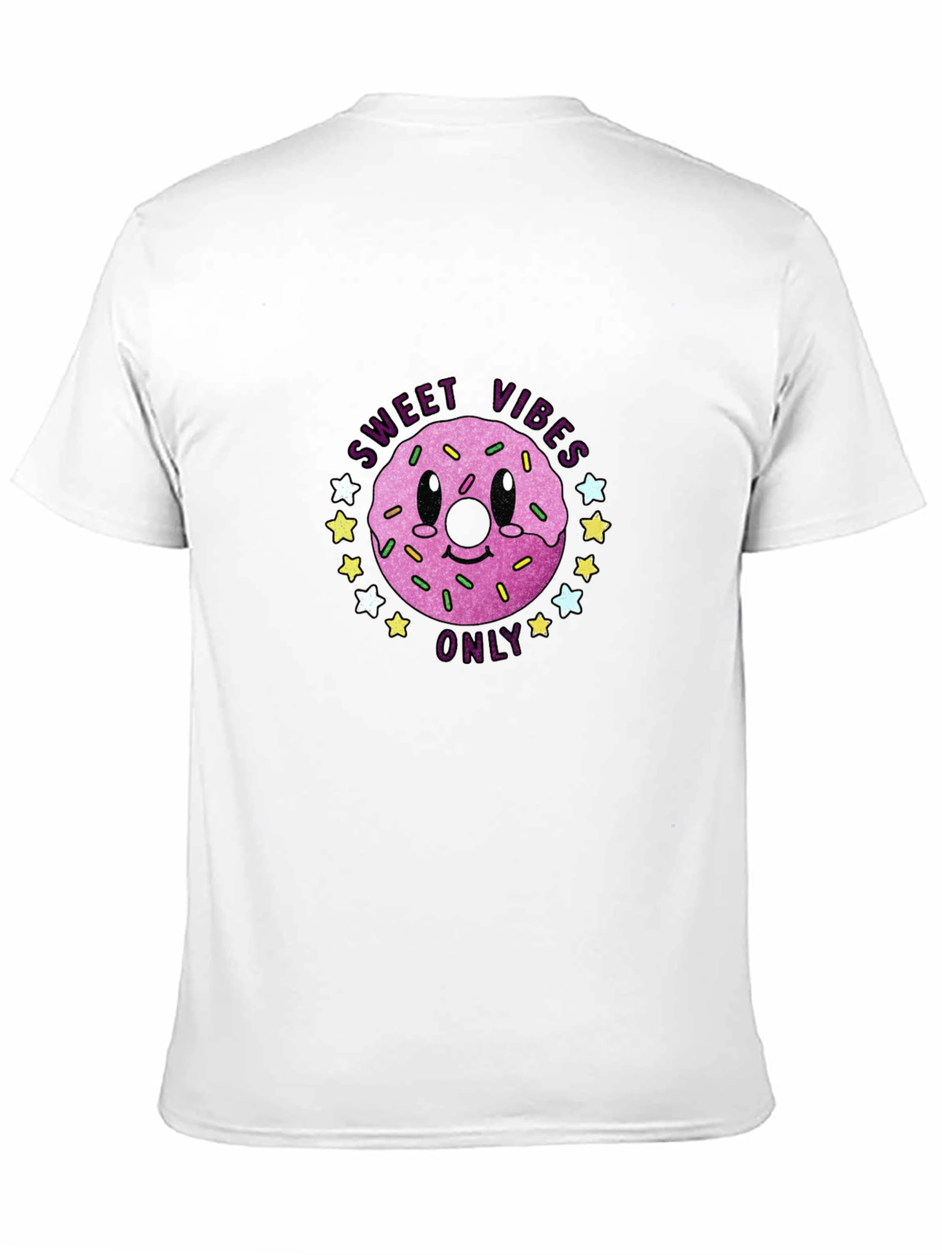 Sweet Vibes Only Graphic T-Shirt - Black