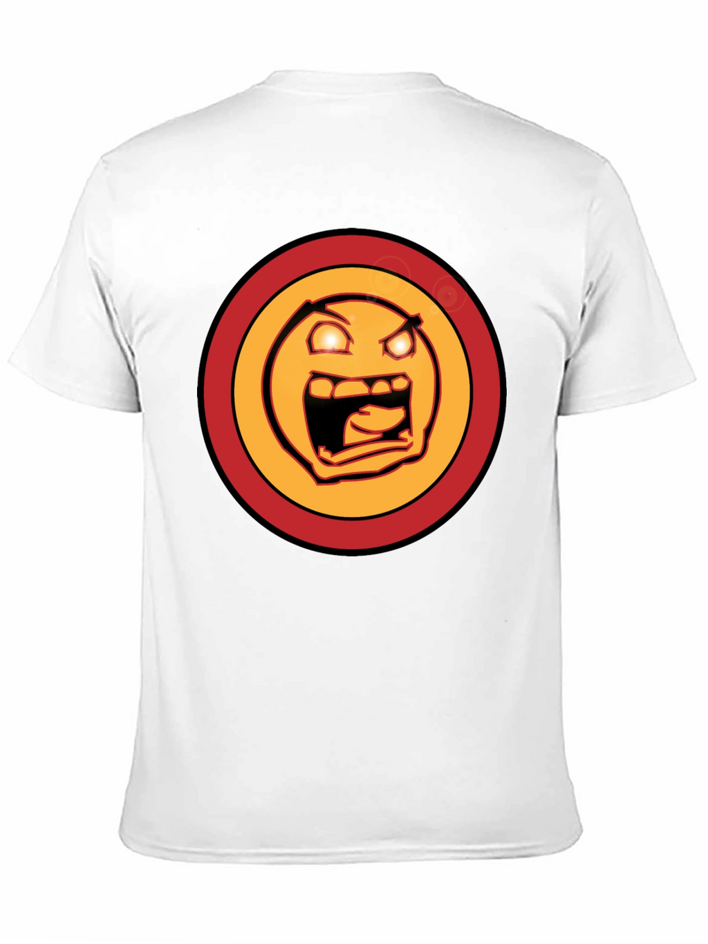 Rage Face Graphic Tee - Mens Black T-Shirt