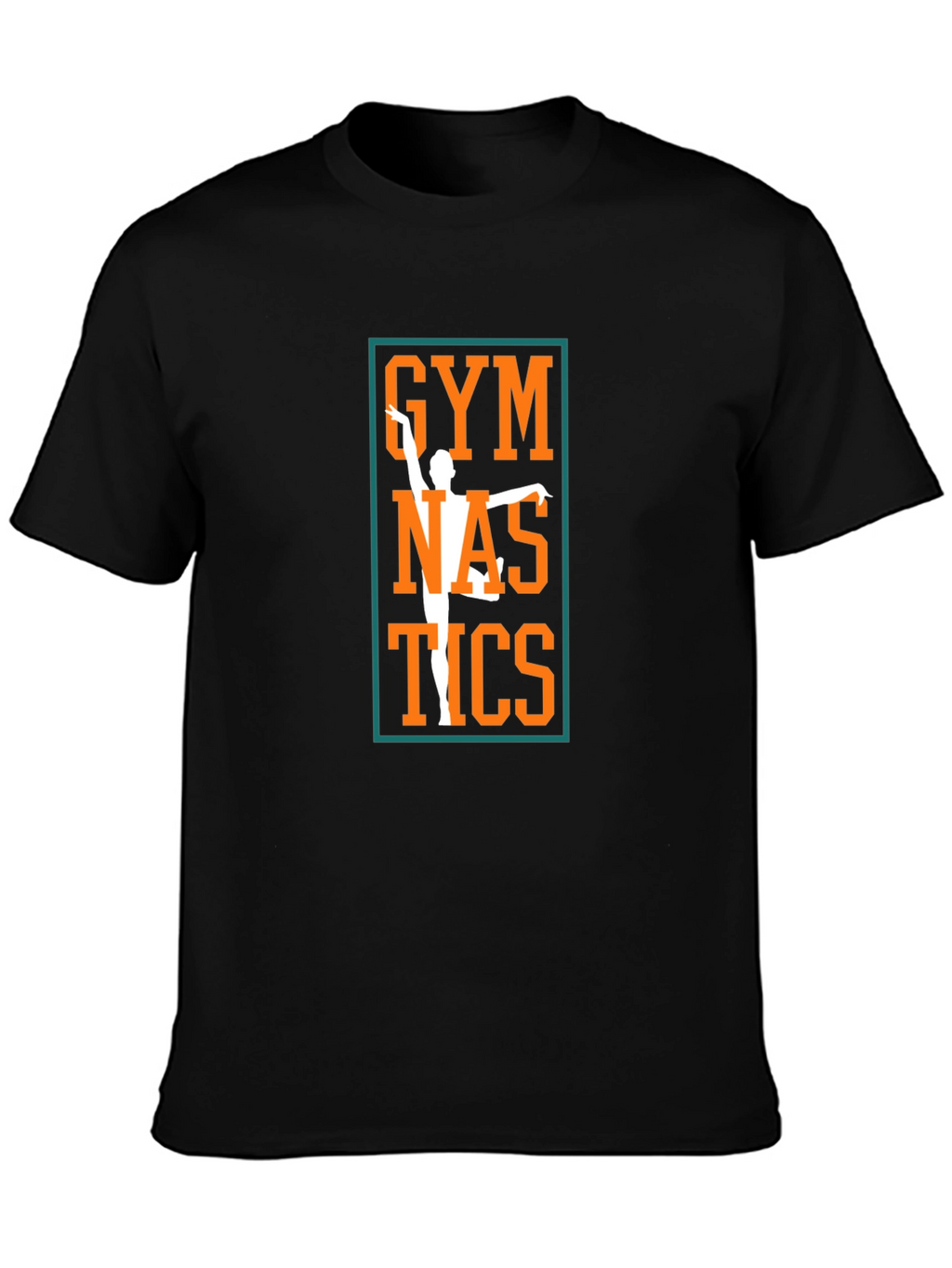 Gymnastics Graphic T-Shirt - Sporty Style