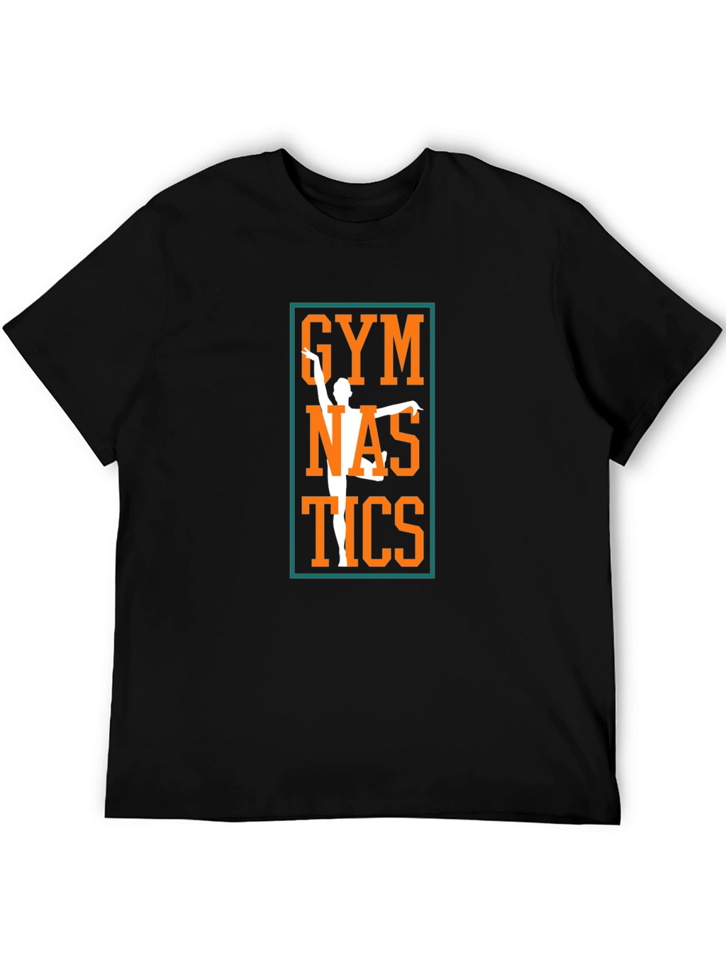Gymnastics Graphic T-Shirt - Sporty Style